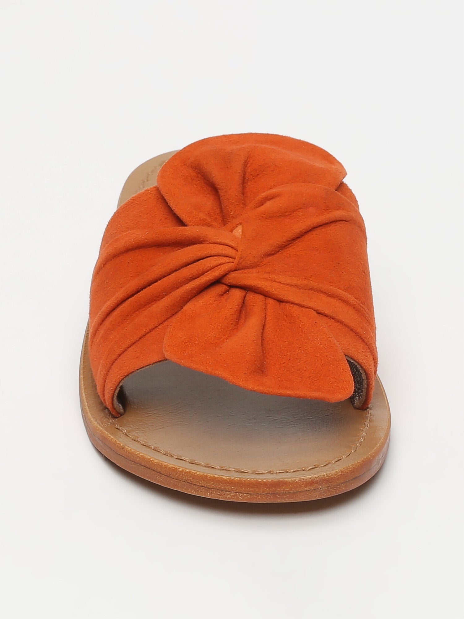 SIMPATICA mules fantaisie en cuir orange