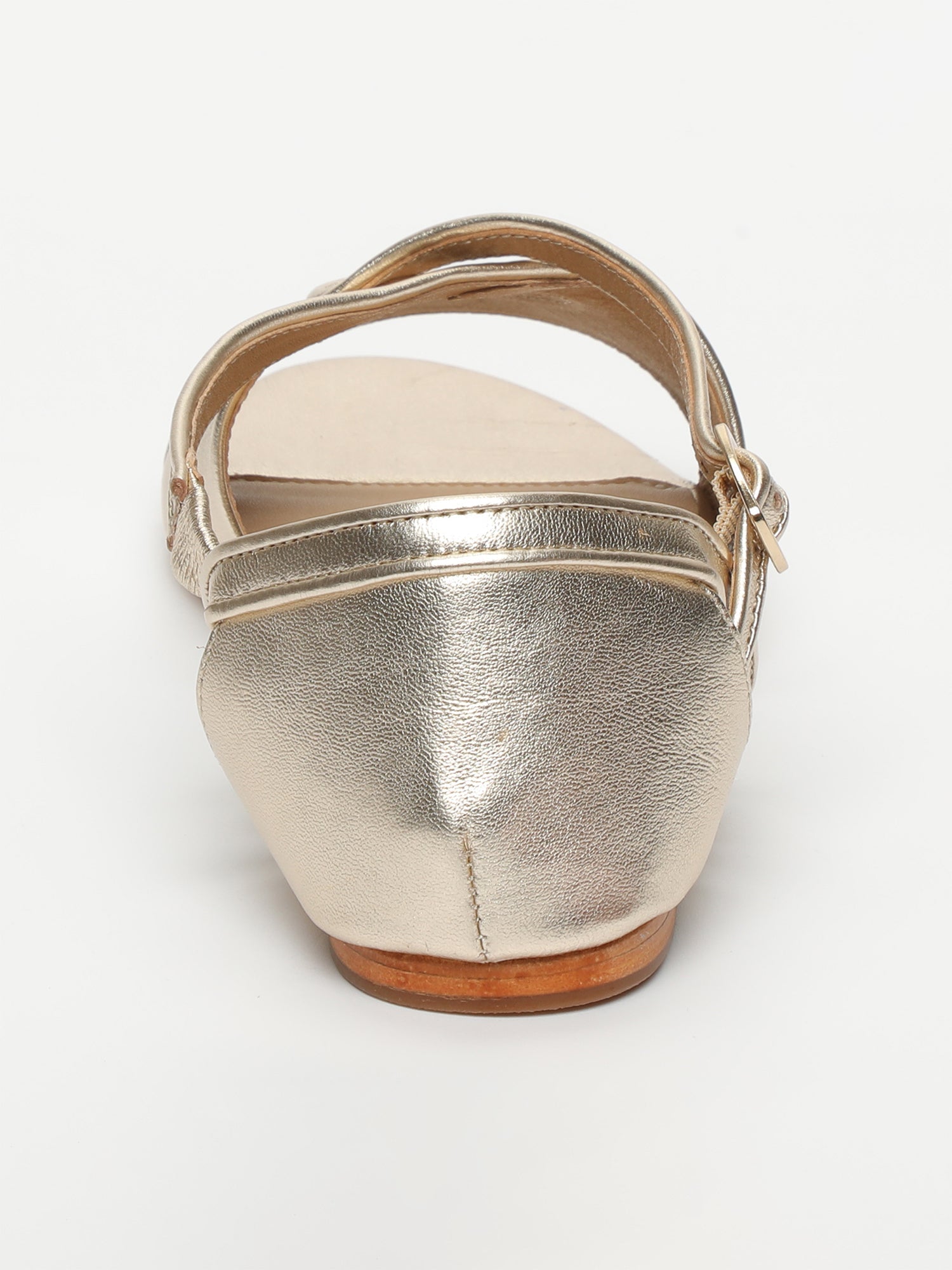 KIRBY sandales en cuir or