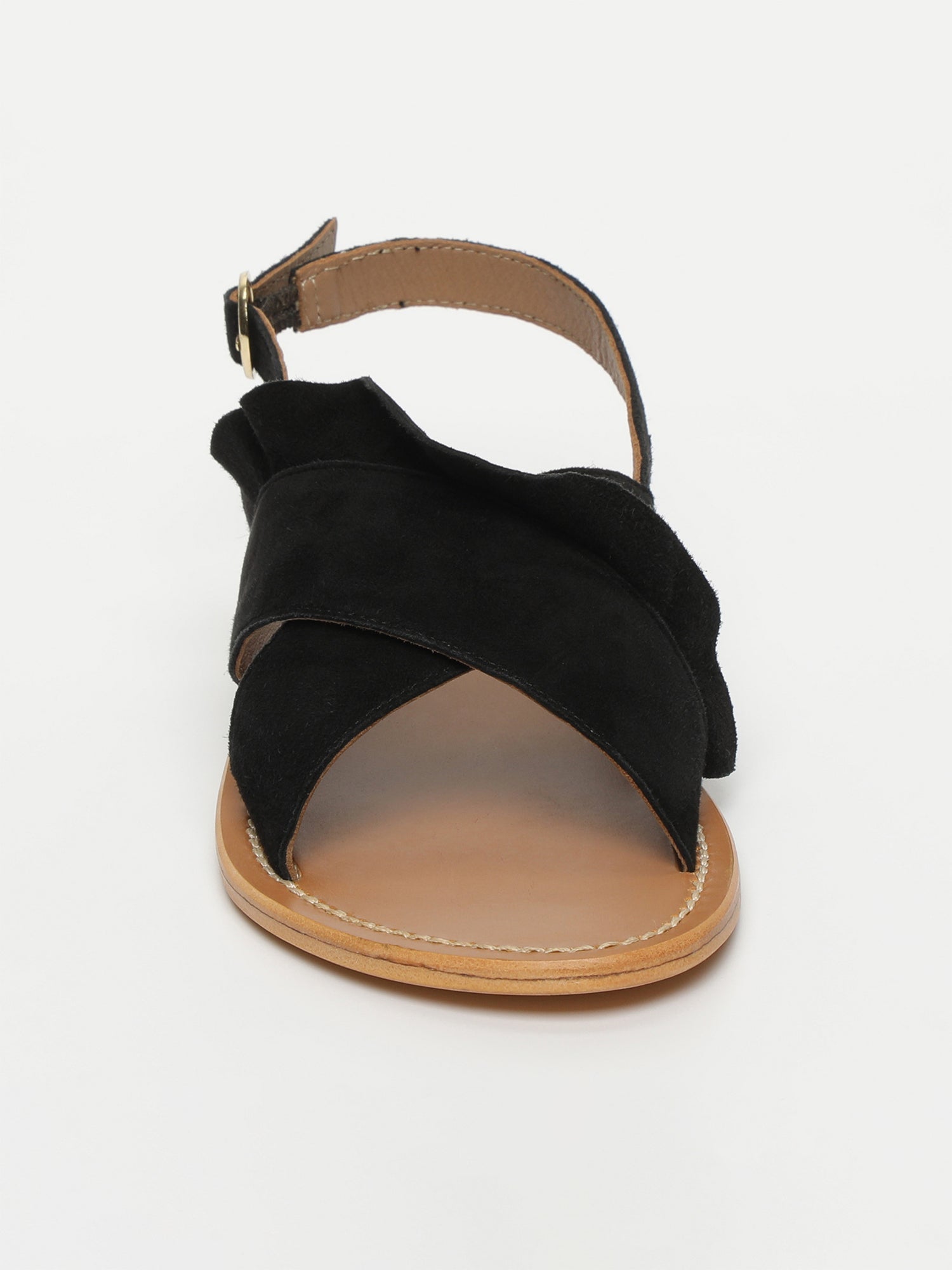 LILLY sandales en cuir noir