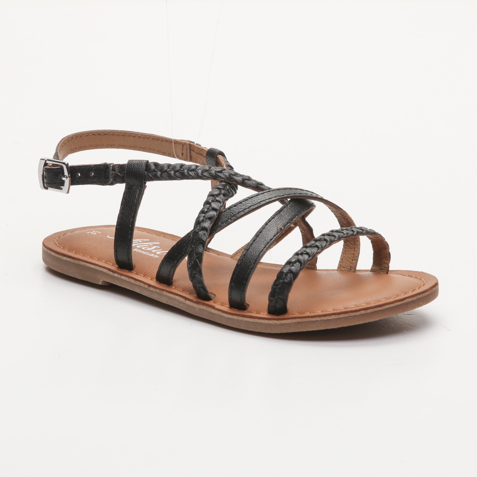 RAZPUNZEL sandales cuir black