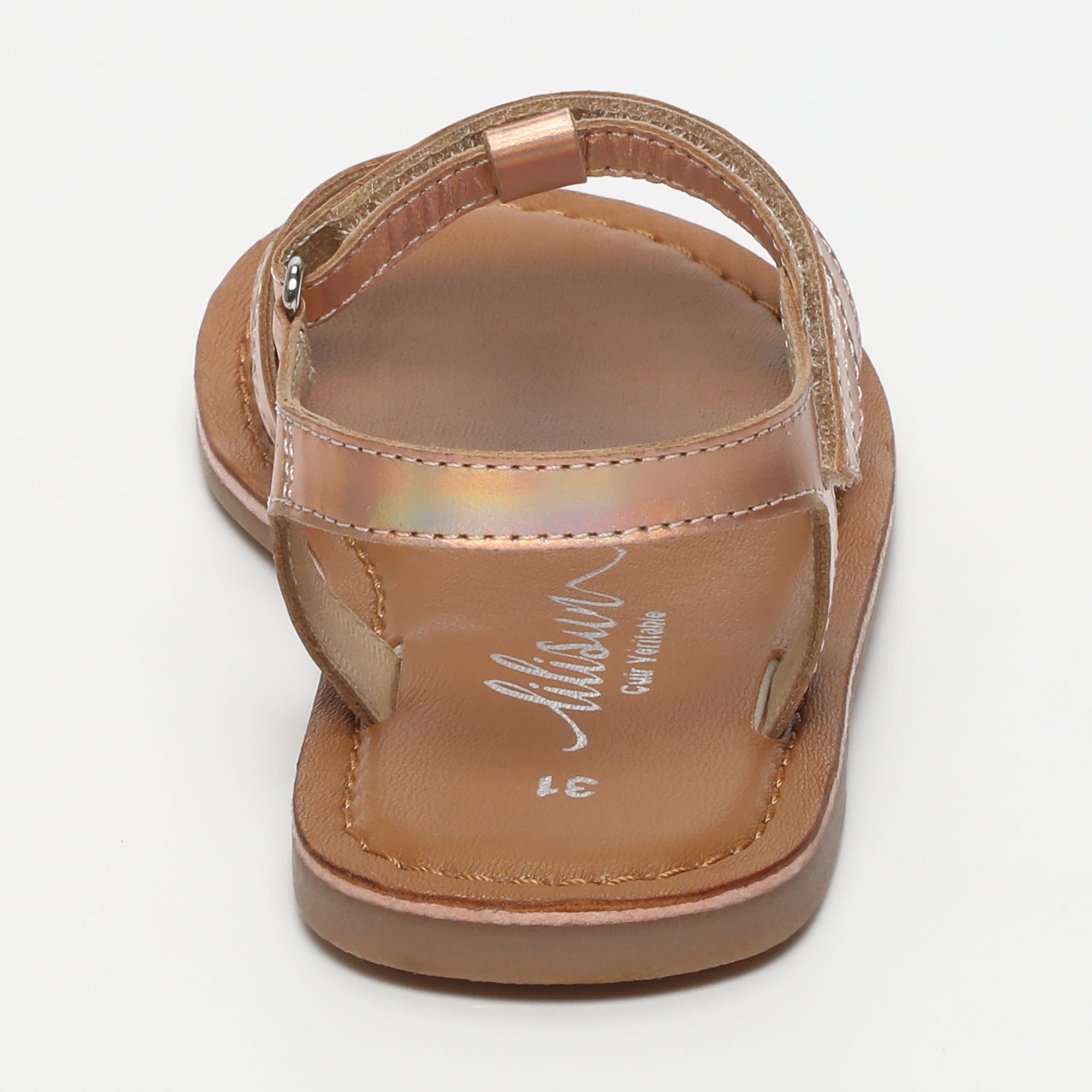 ADALINE Sandales arc en ciel orange