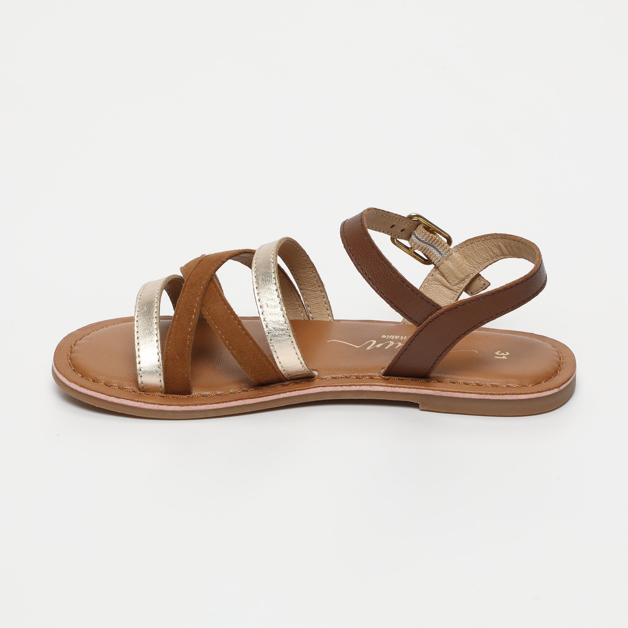 MAXINE Sandales camel