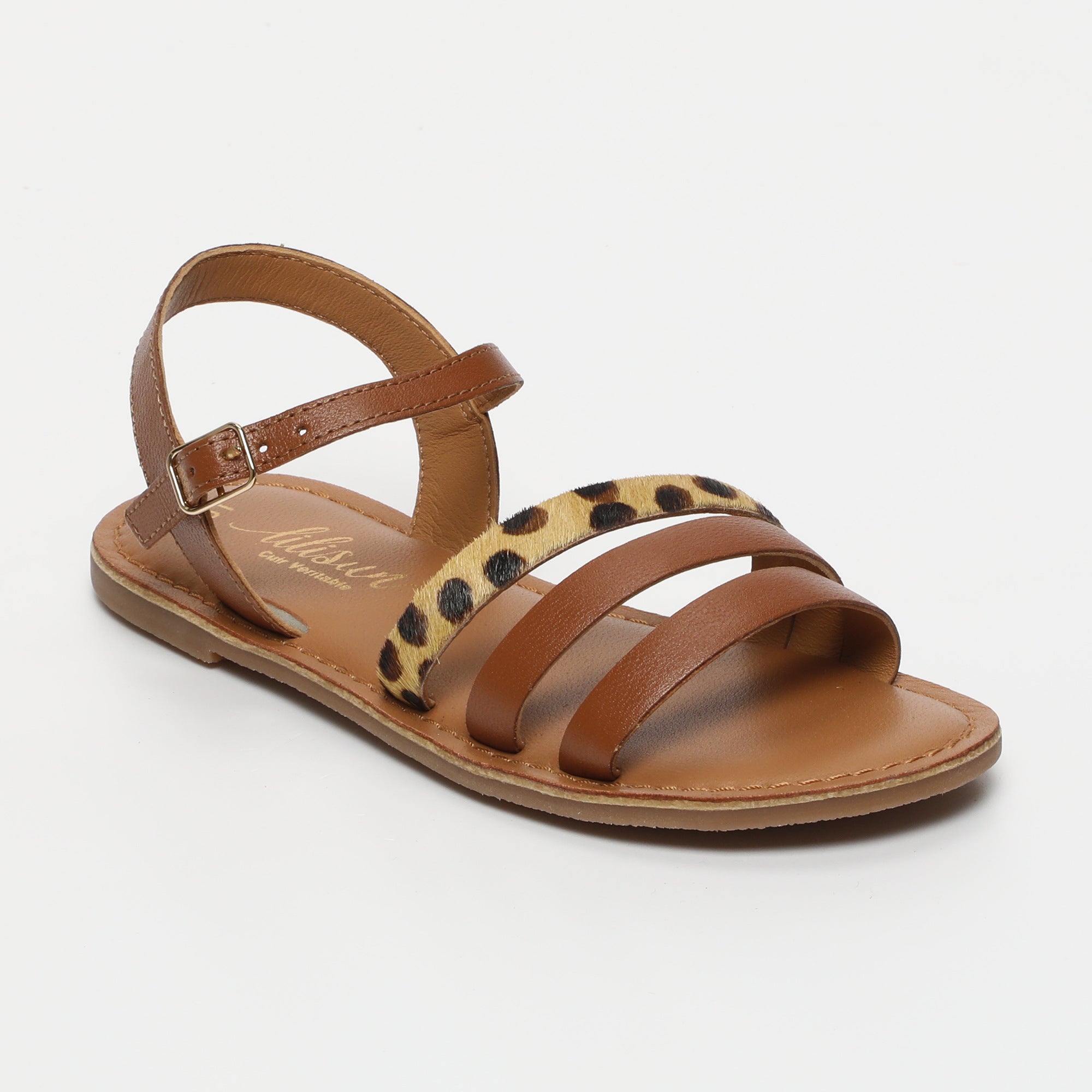 NINIE Sandales camel
