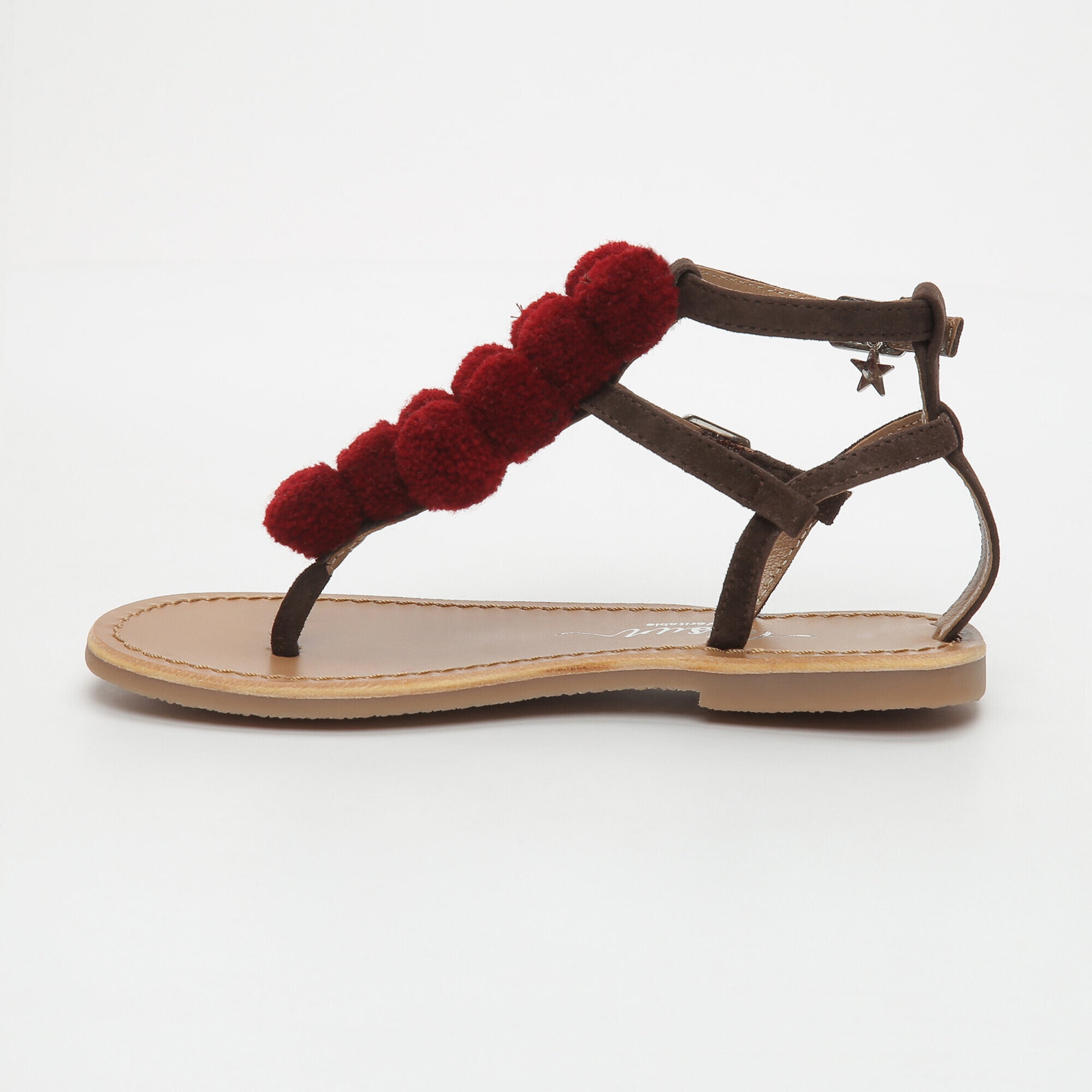 NINA Sandales chocolat