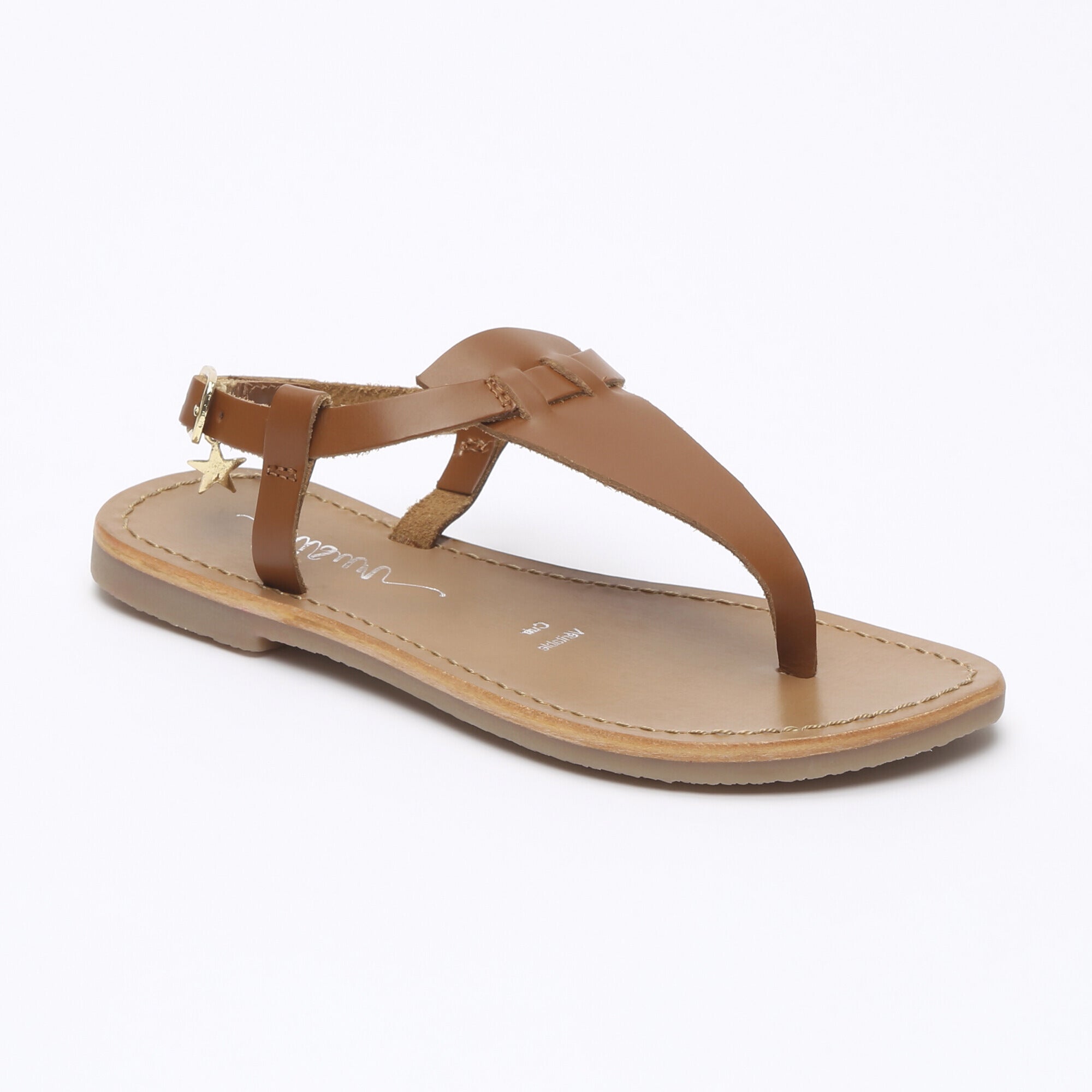 ADELE Sandales camel