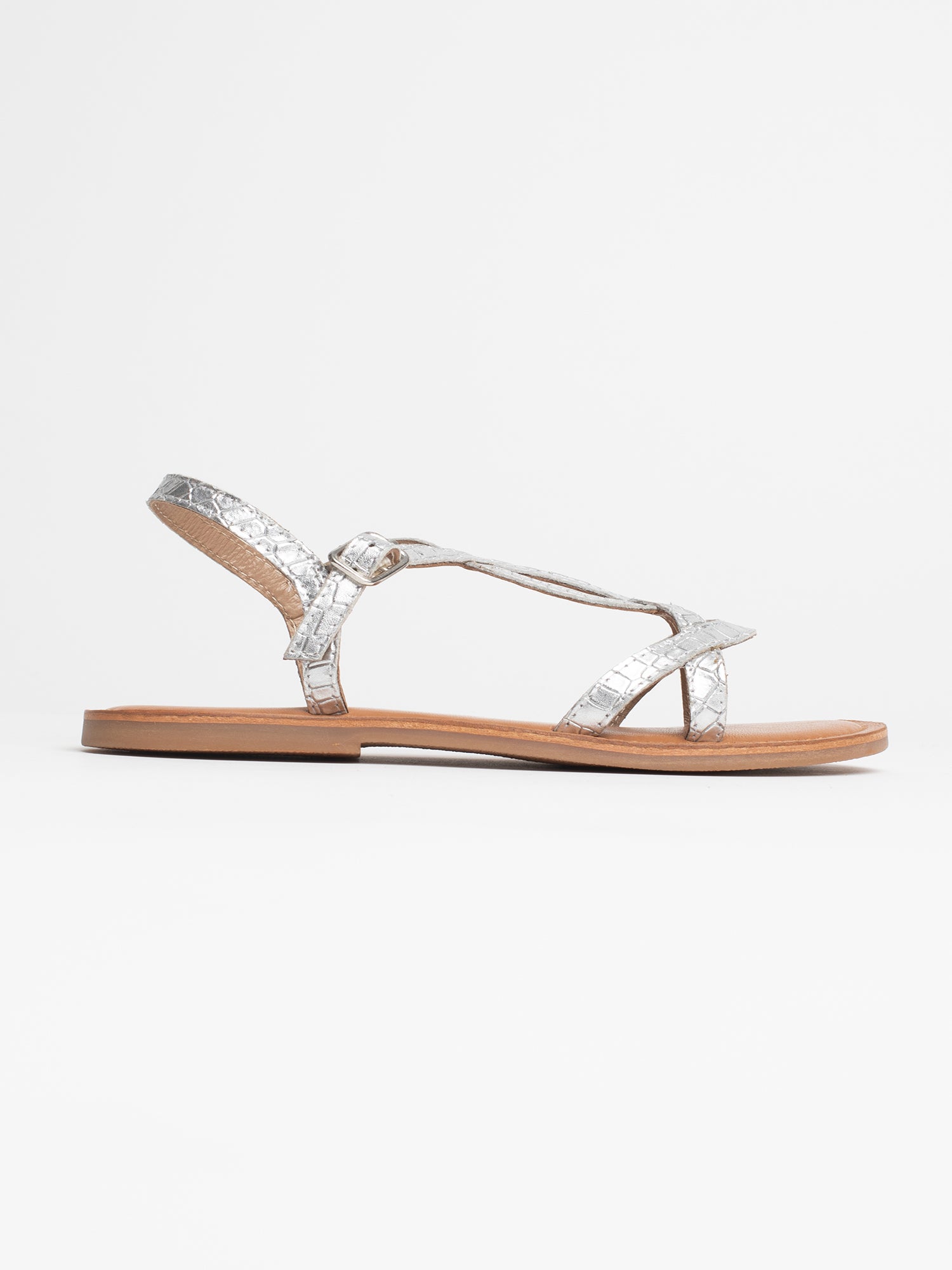 BIANCA Sandales argentées