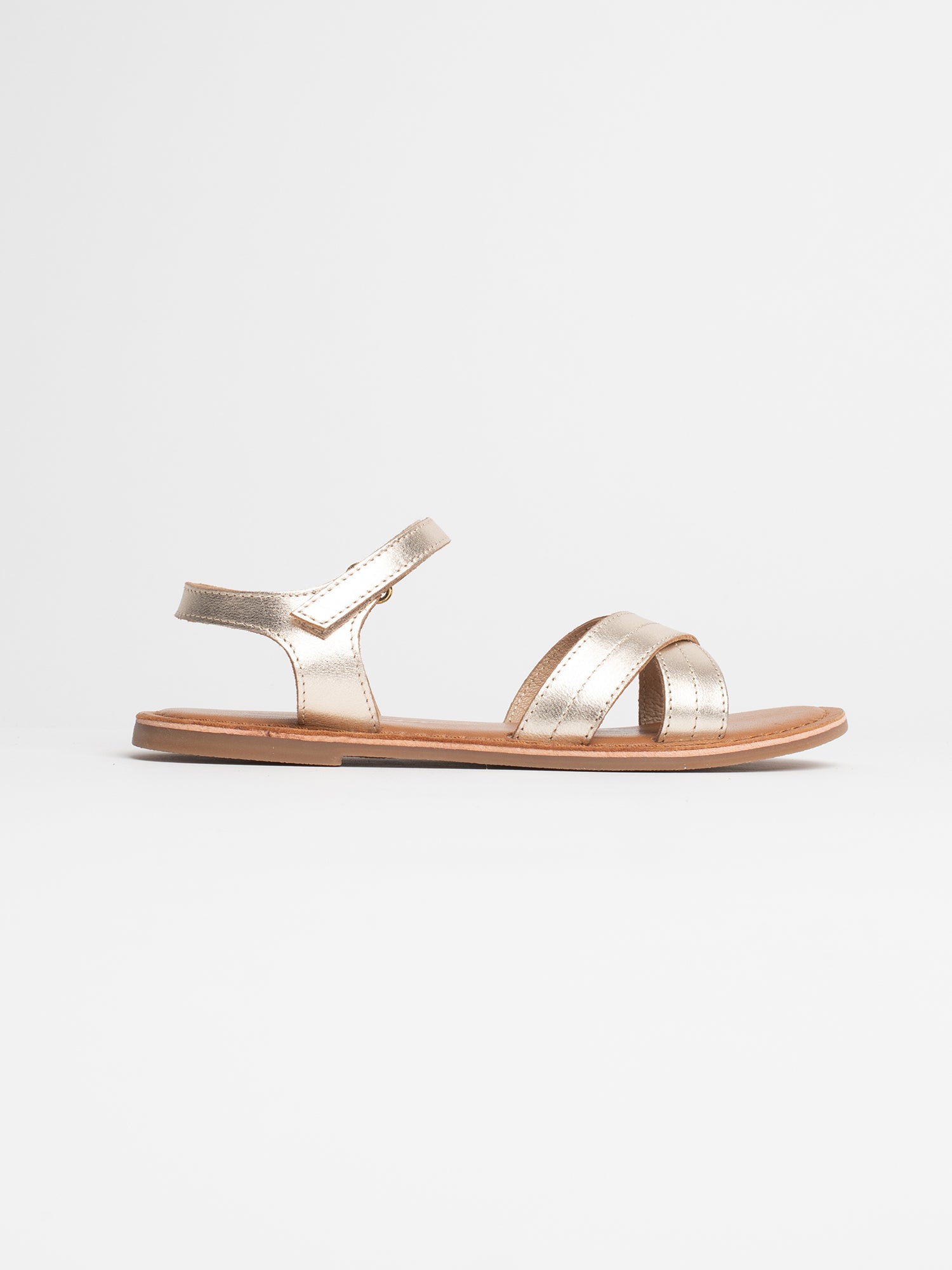 AGATHA Sandales platine