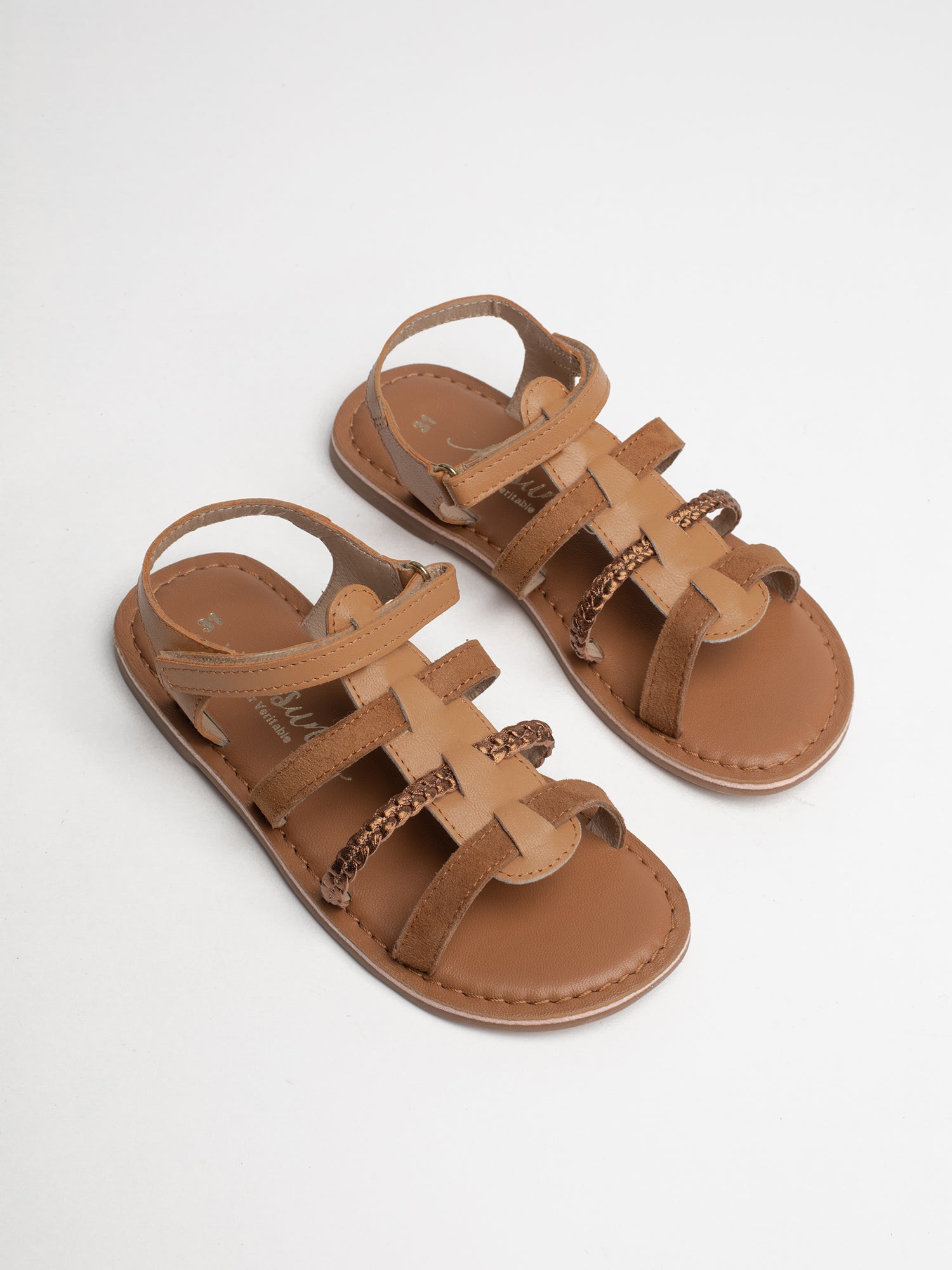 CATALEYA Sandales camel