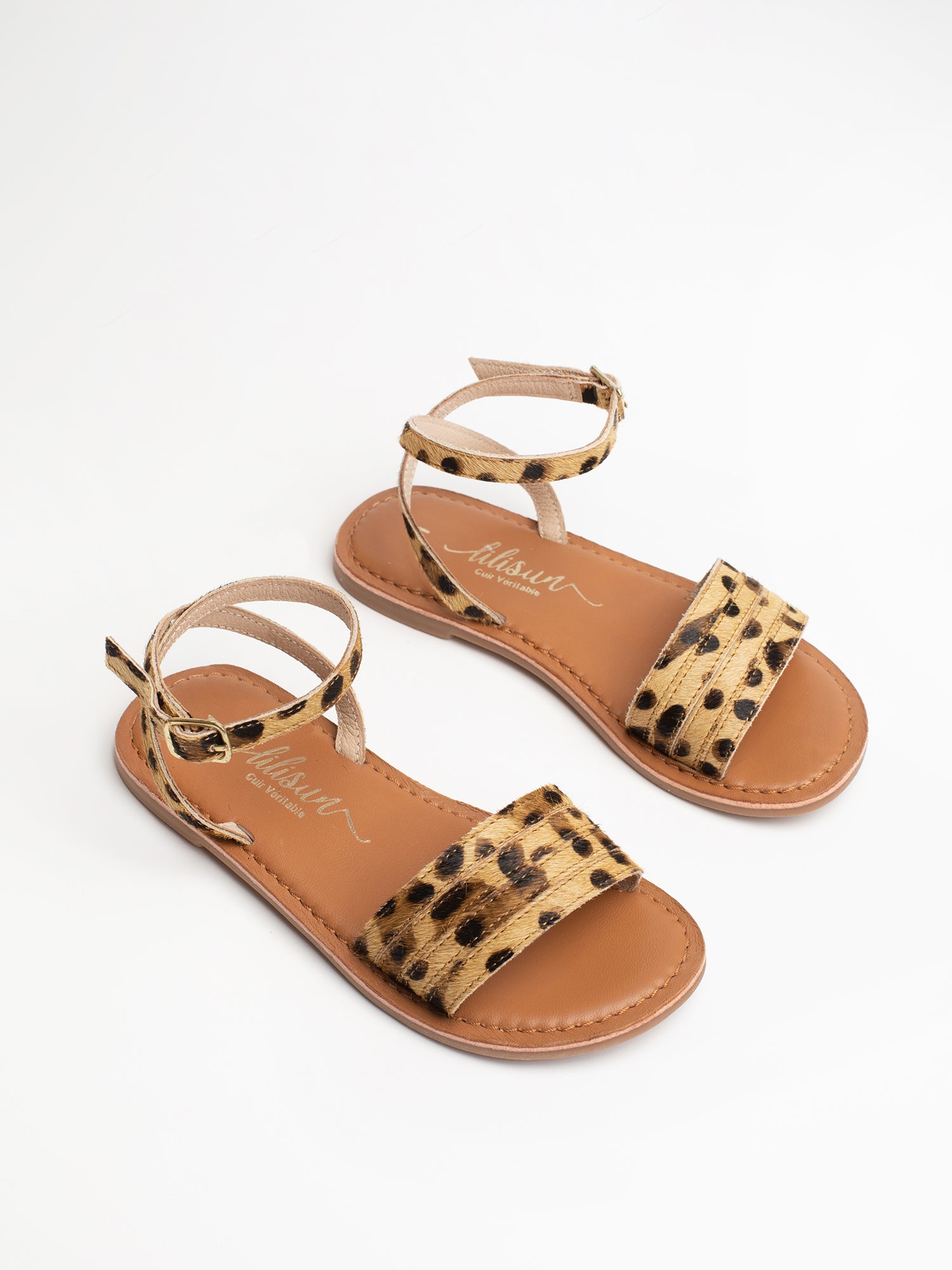 AMY Sandales leopard