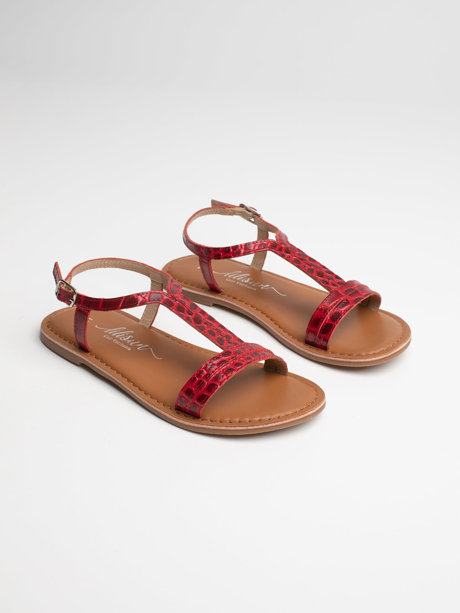 LYSANNA Sandales corail