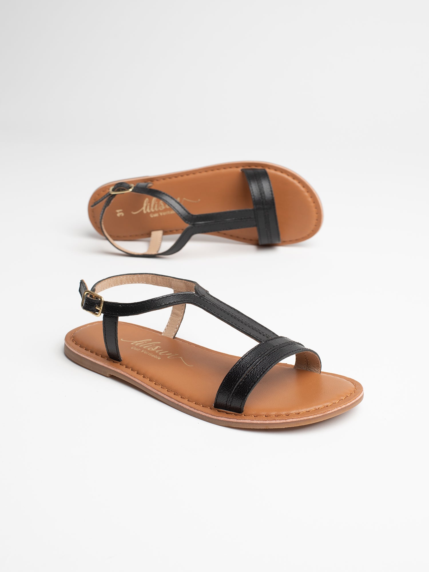 LYSANNA Sandales noires