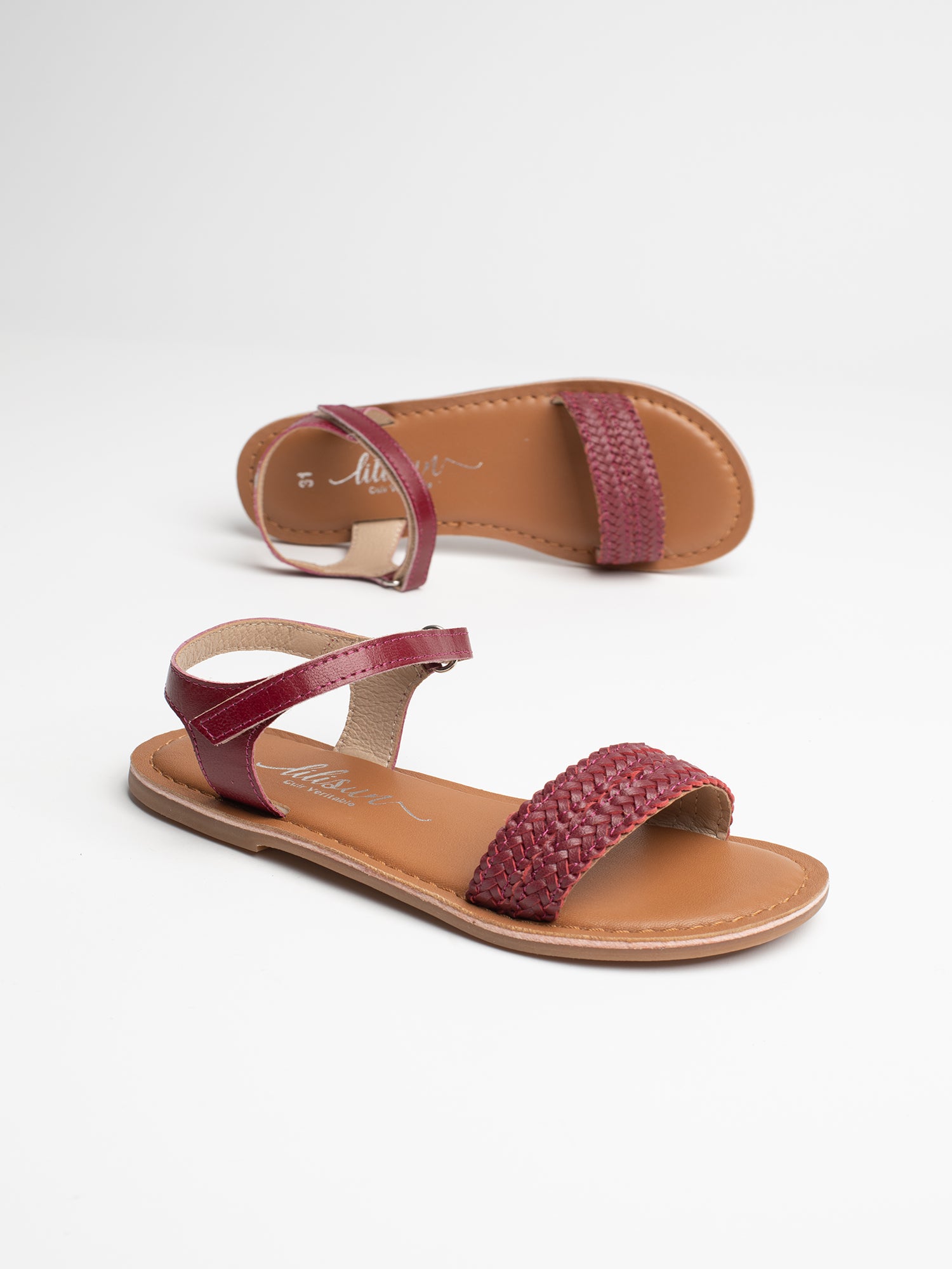 ASTRID Sandales bordeaux