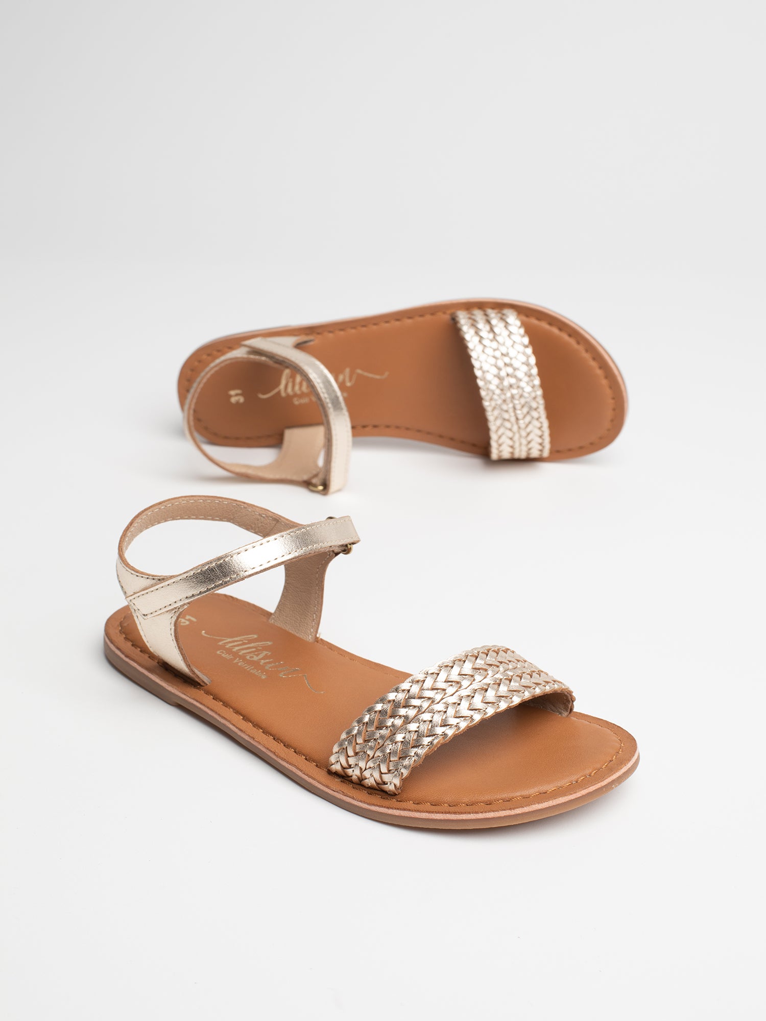 ASTRID Sandales dorées