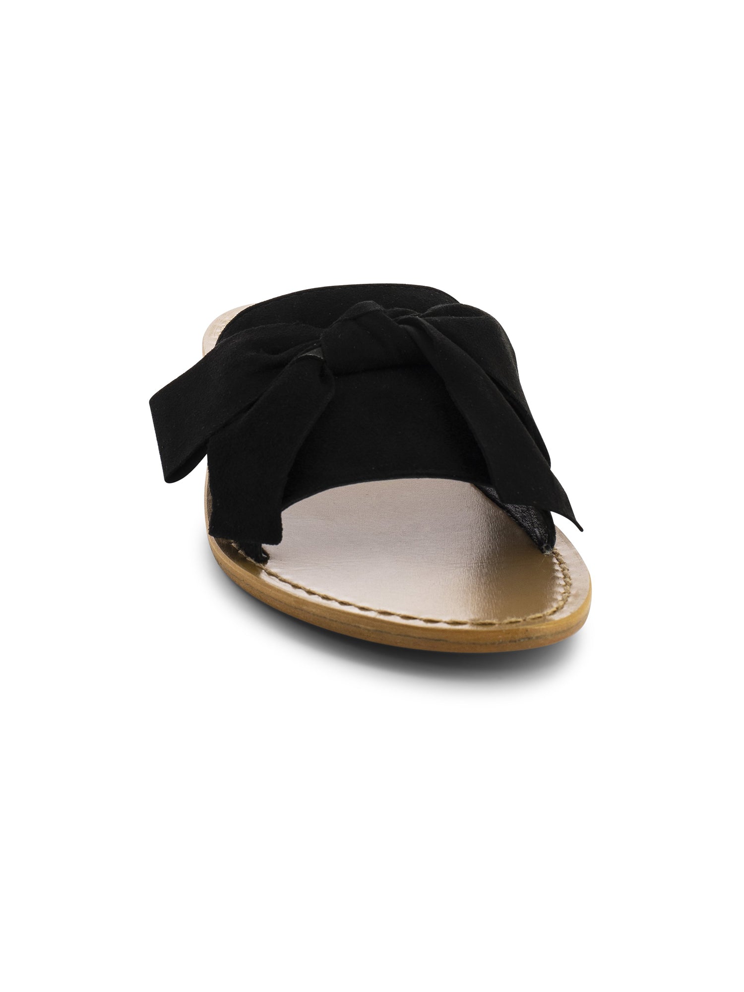 SERPA mules fantaisie en cuir noir