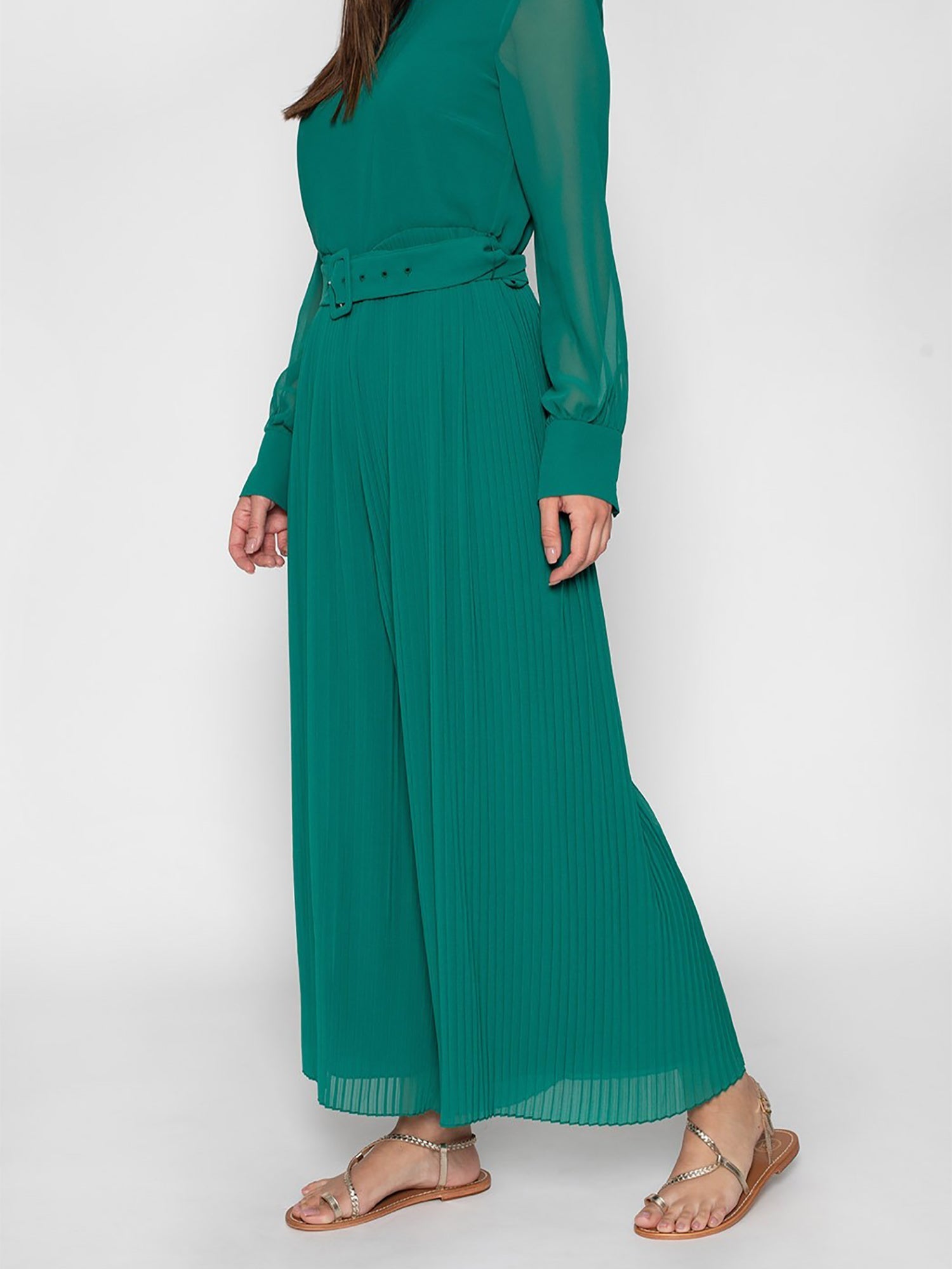 LAURIANA sandales en cuir or