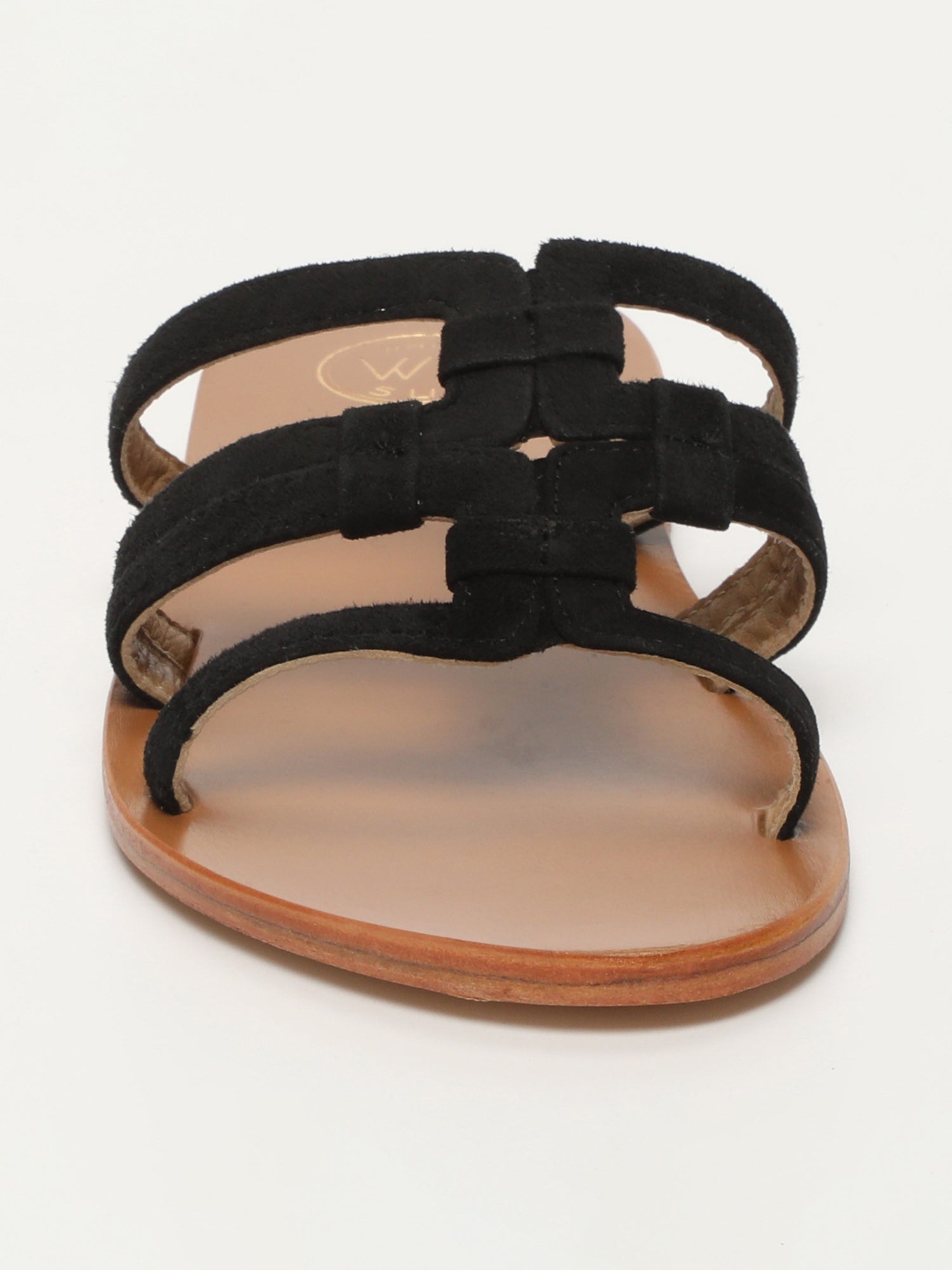 SOPHIA sandales en cuir noir