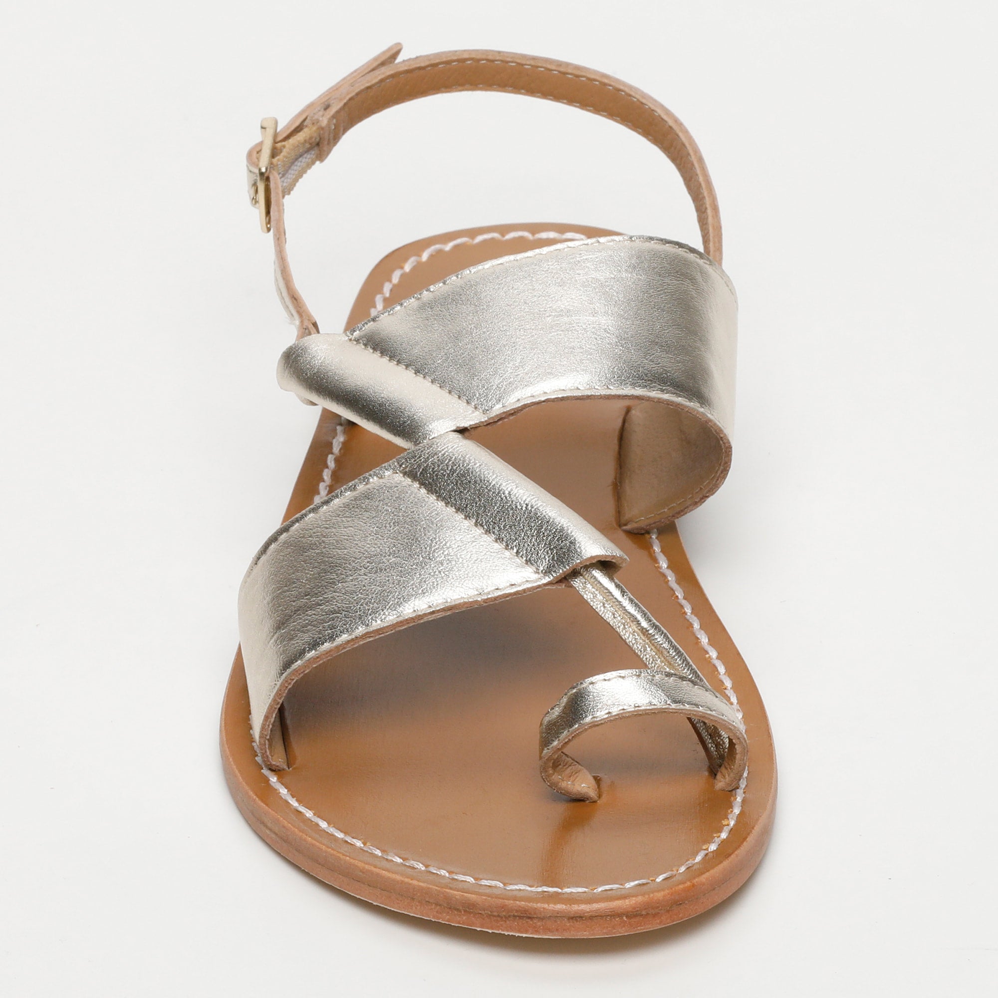 PASEIO sandales en cuir or