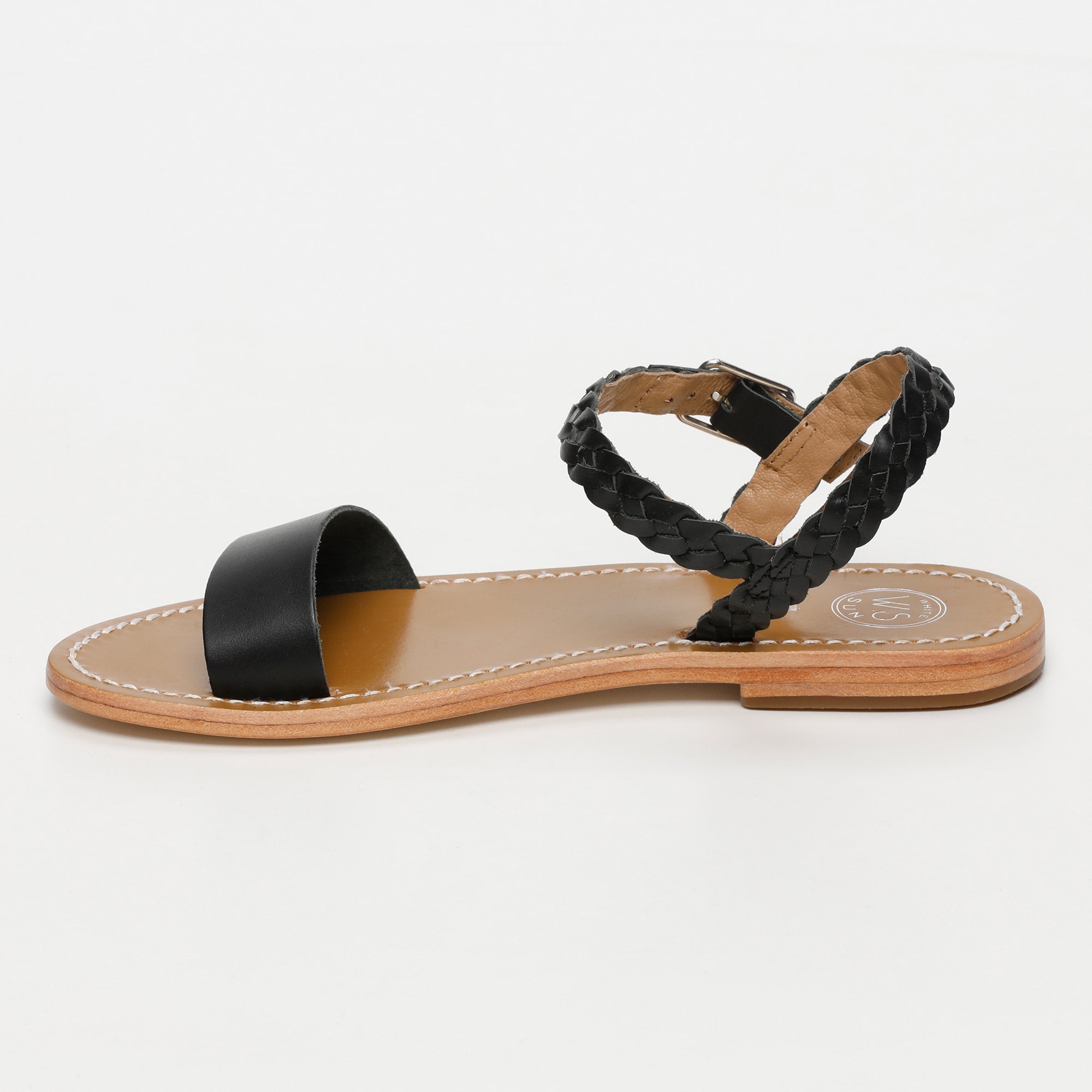 TAHLIA sandales en cuir noir