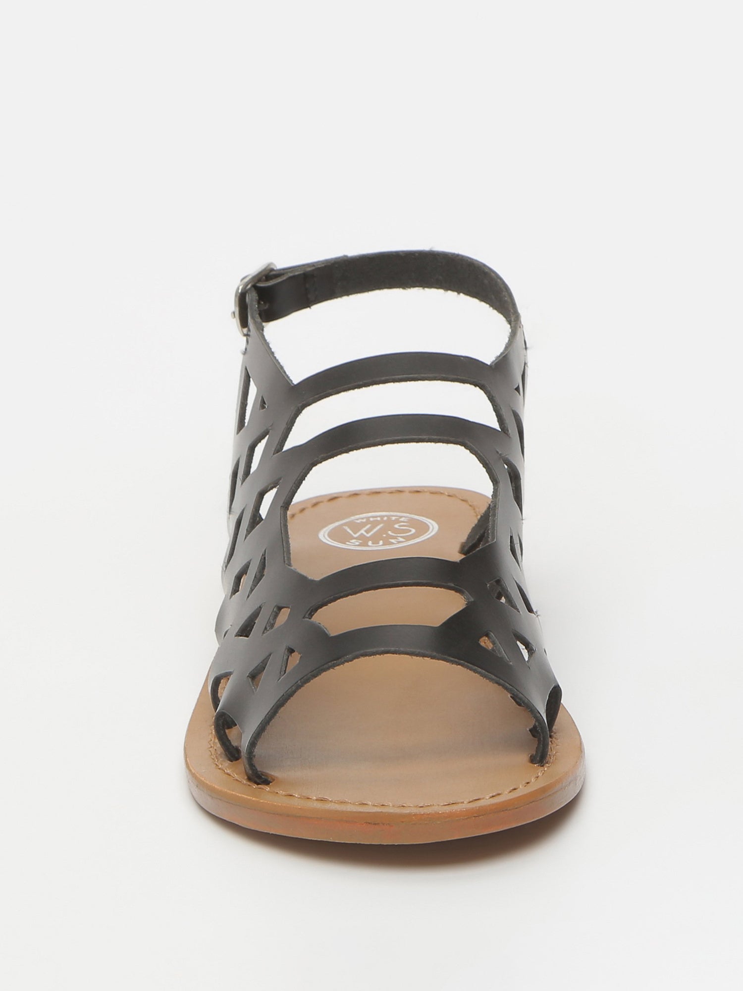 ARACATI sandales en cuir noir