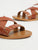 ALCOY Sandale cuir avec rivets