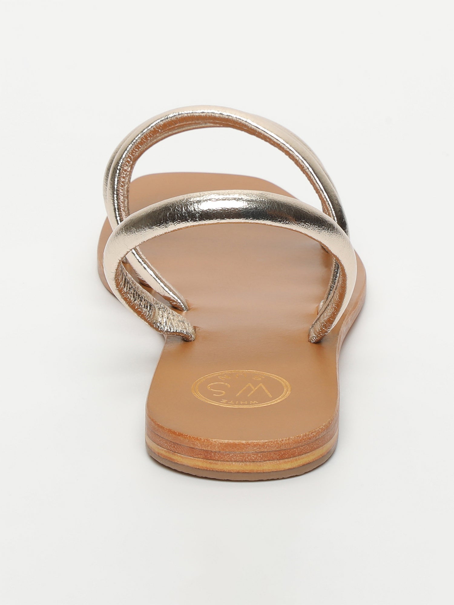 LUCY sandales en cuir or