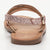 FLORA sandales cuir rosegold + pink
