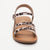 AQUARELLA sandales cuir pink + nude