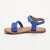 LILI sandales cuir royal blue