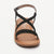 BELLA sandales cuir black