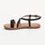 BELLA sandales cuir black