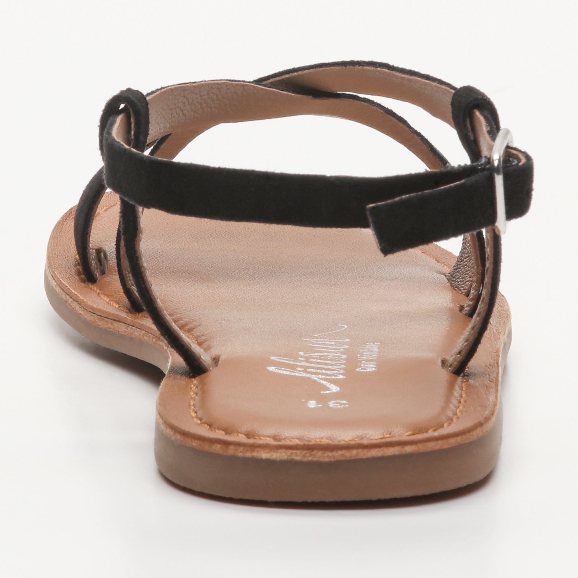 BELLA sandales cuir black
