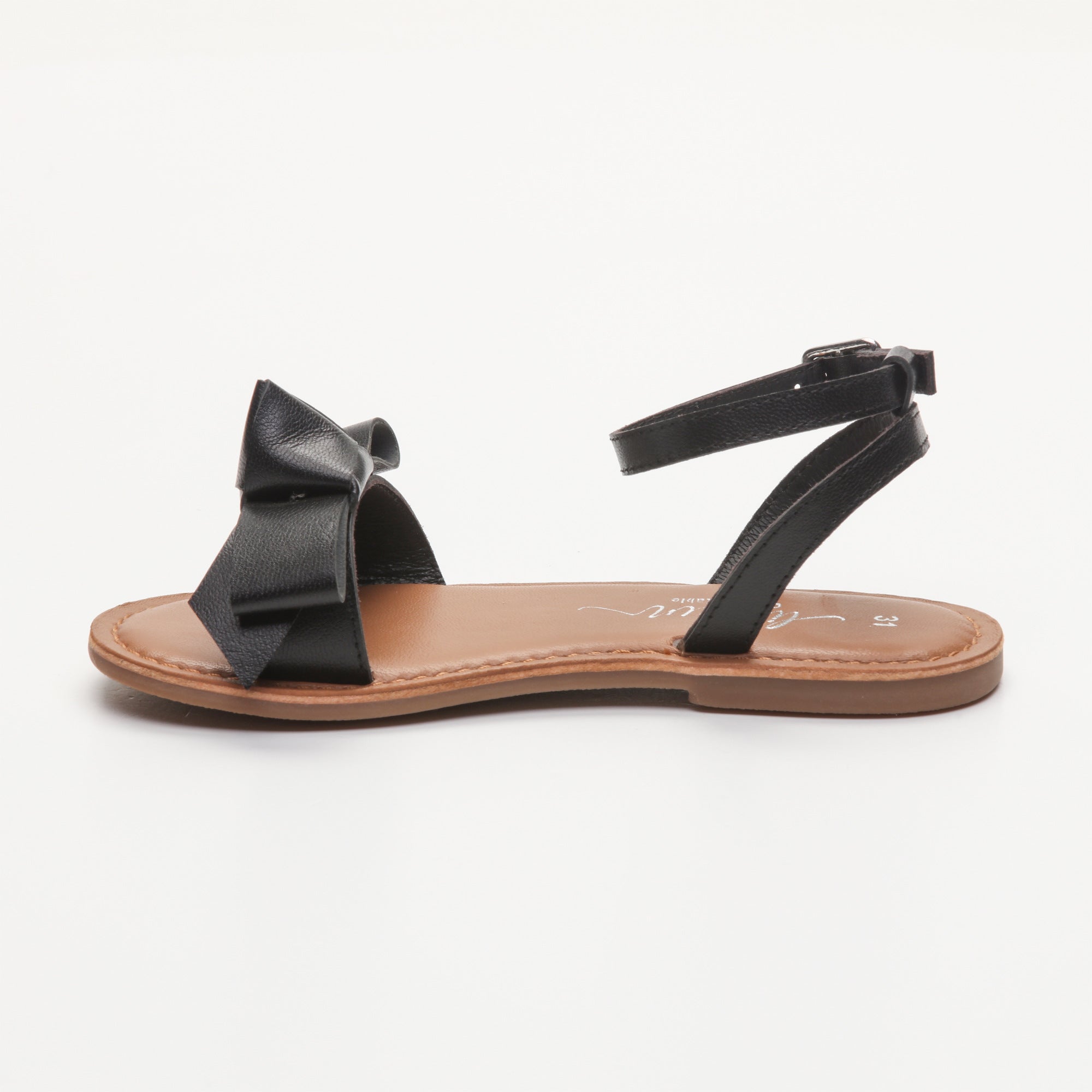 VICTOIR sandales cuir black