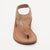 LEONIE sandales cuir camel