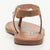 LEONIE sandales cuir camel