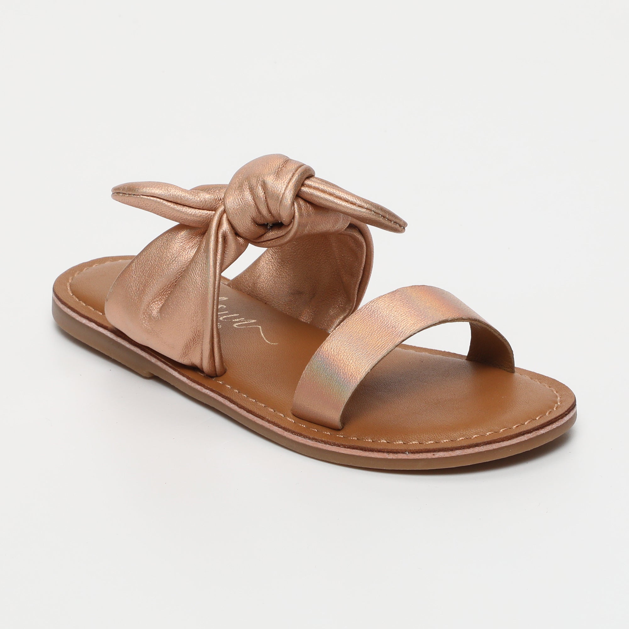ELENA Mules arc en ciel orange