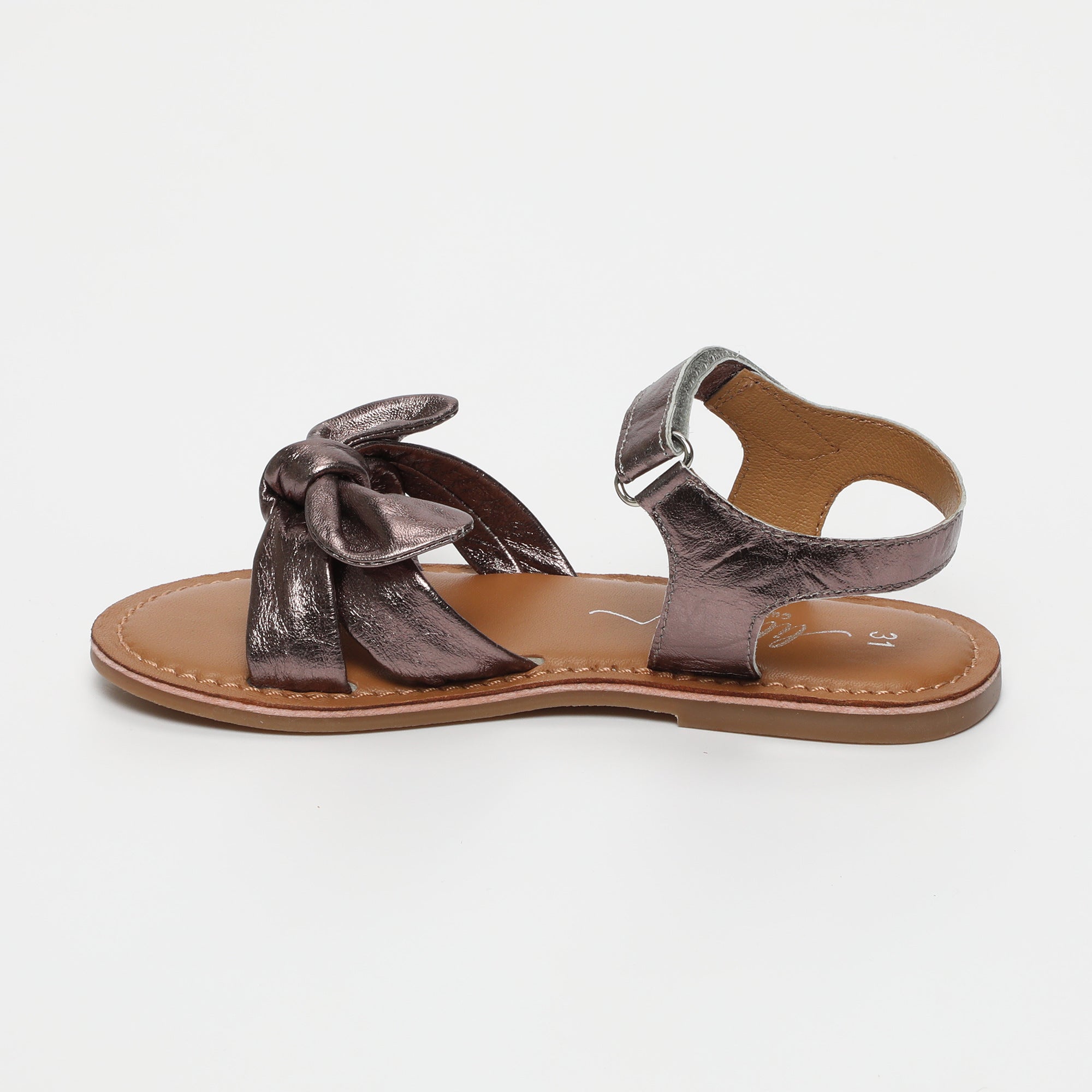 ELISE Sandales gris d'étain