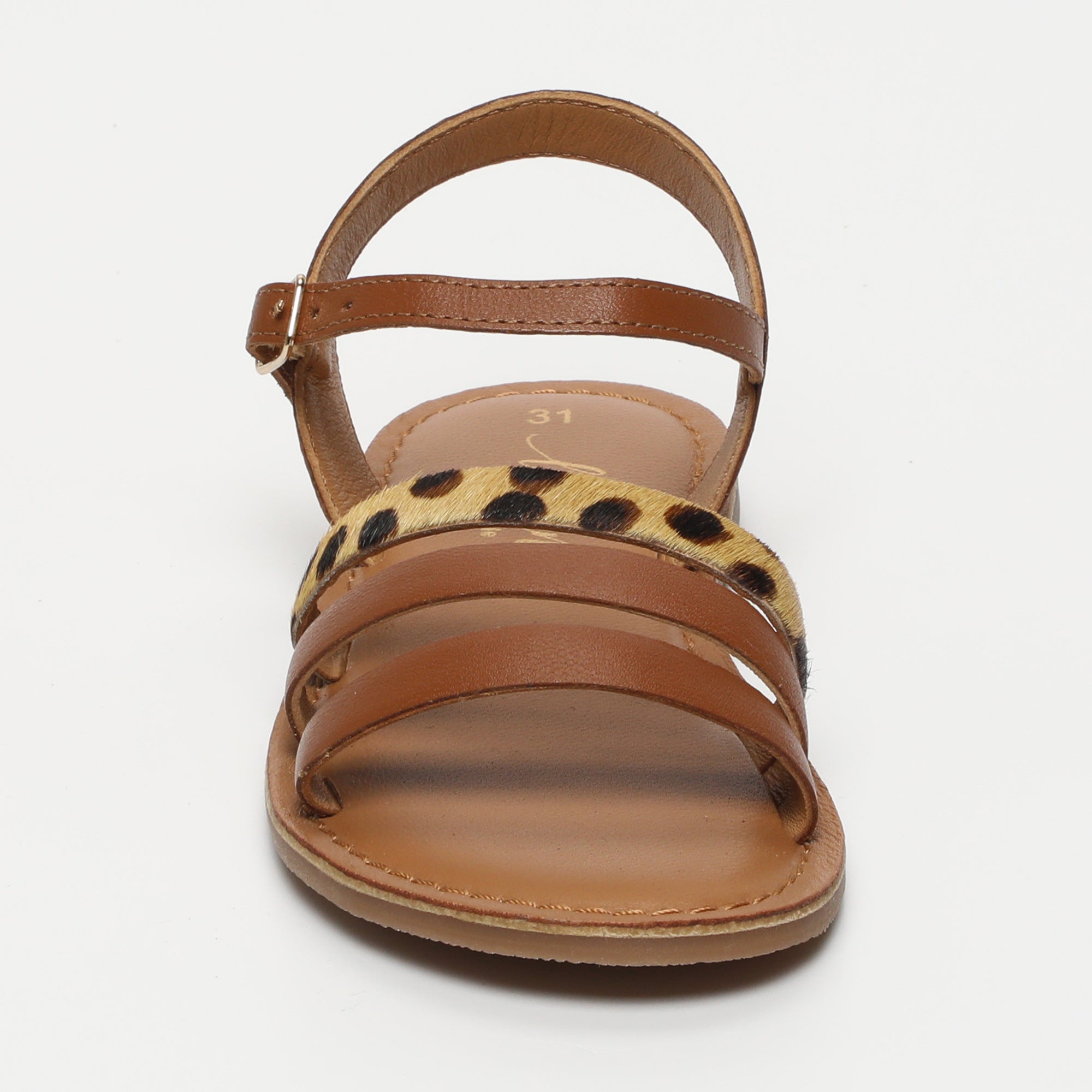 NINIE Sandales camel