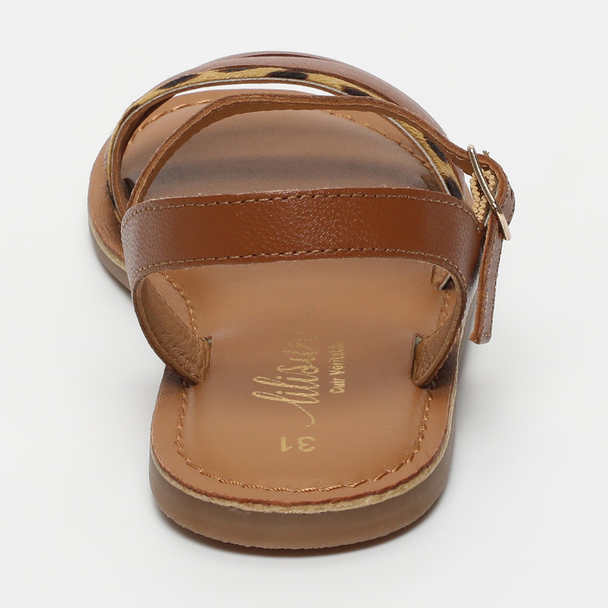 NINIE Sandales camel