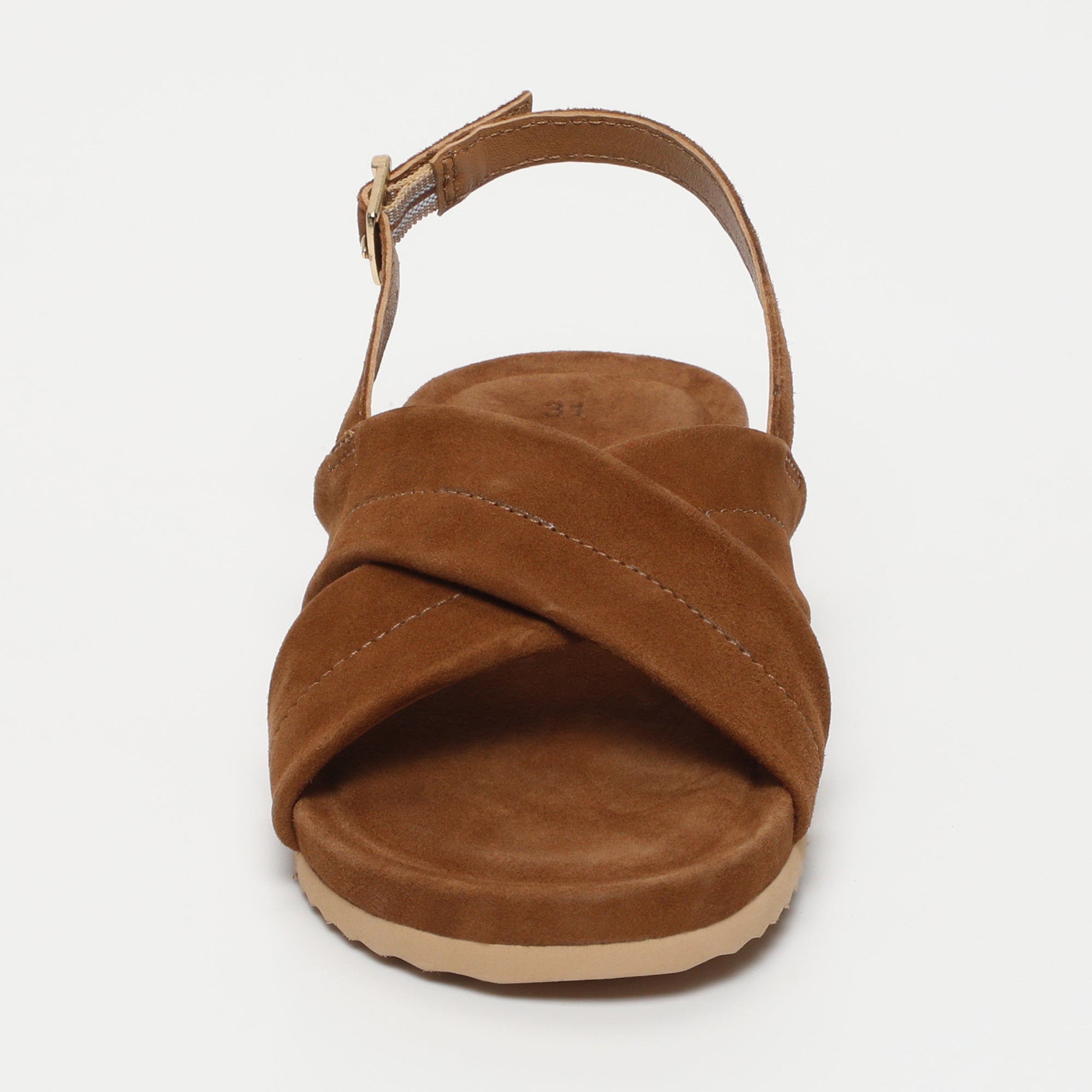 RABY Sandales camel