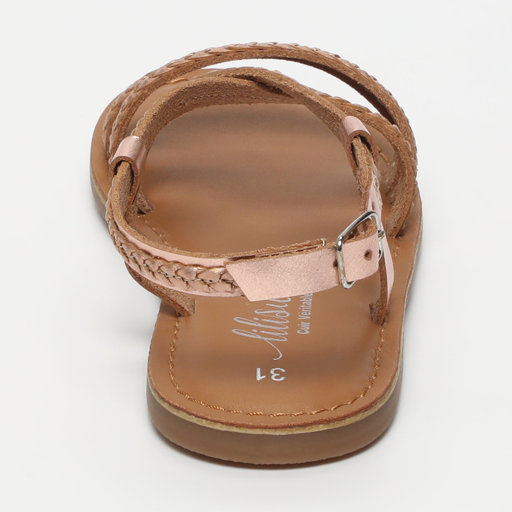 YODAMI Sandales arc en ciel orange