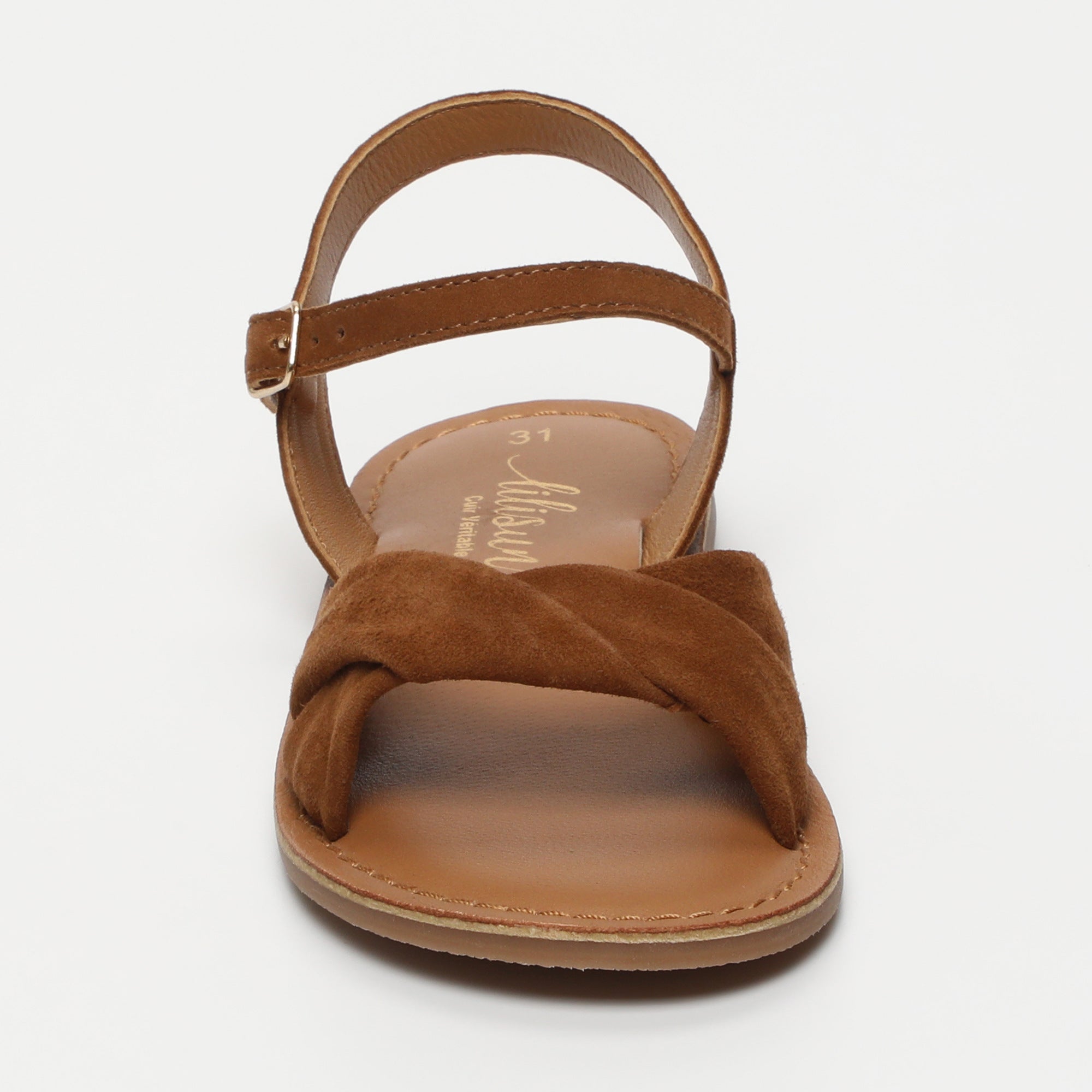 KINIE Sandales camel