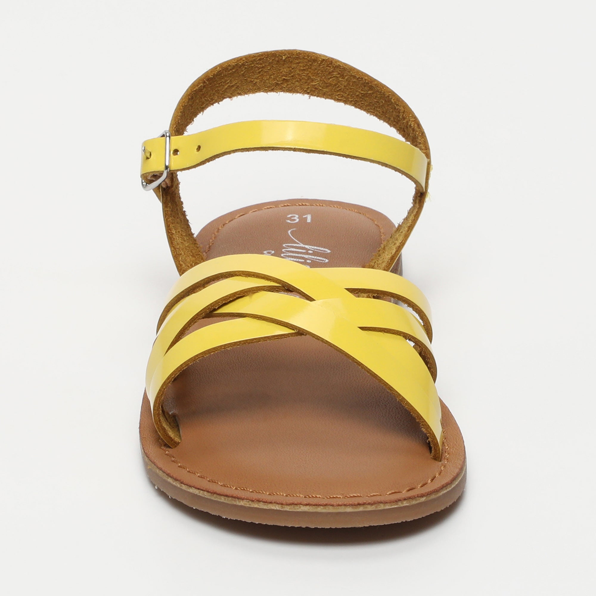 KENNY Sandales jaune citron