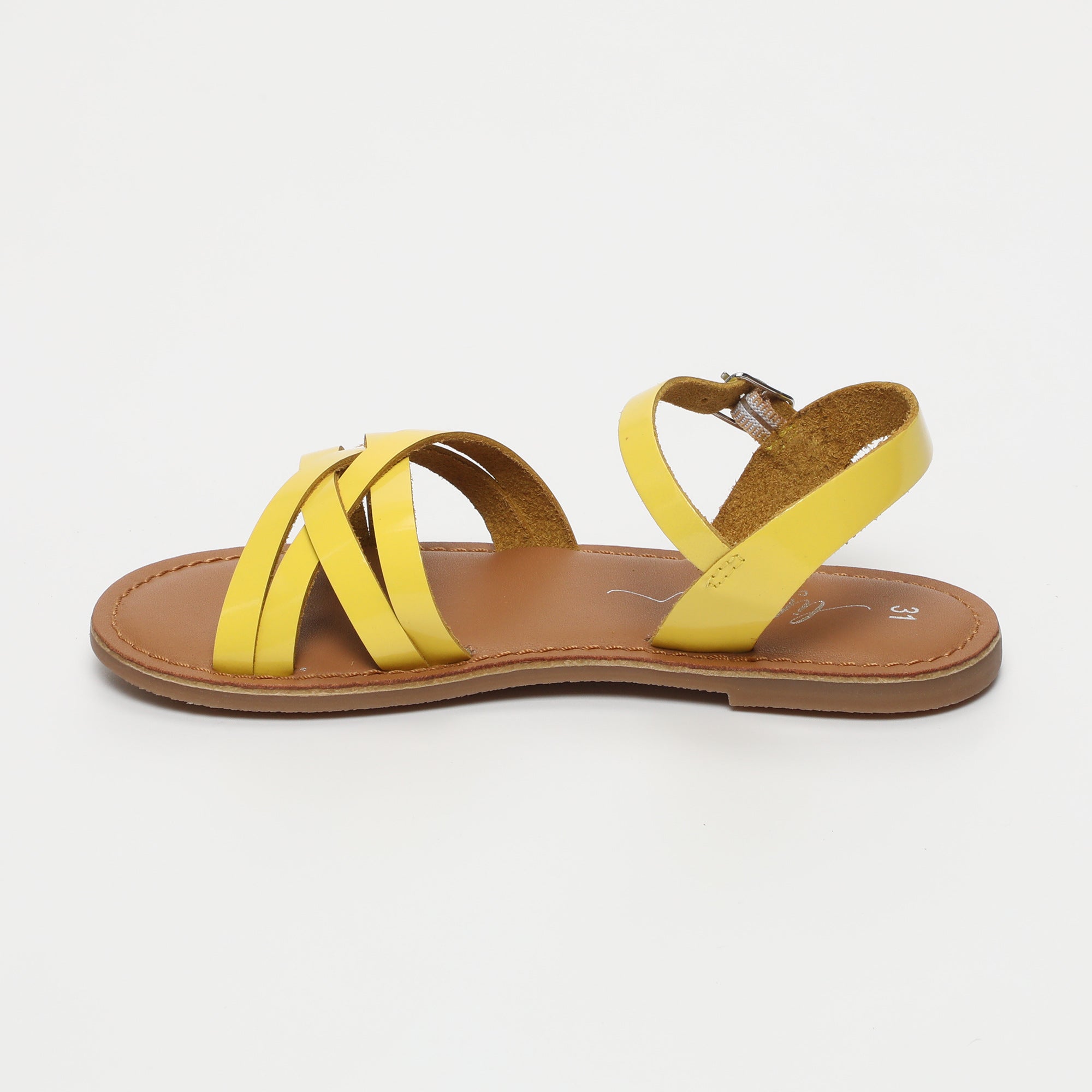 KENNY Sandales jaune citron