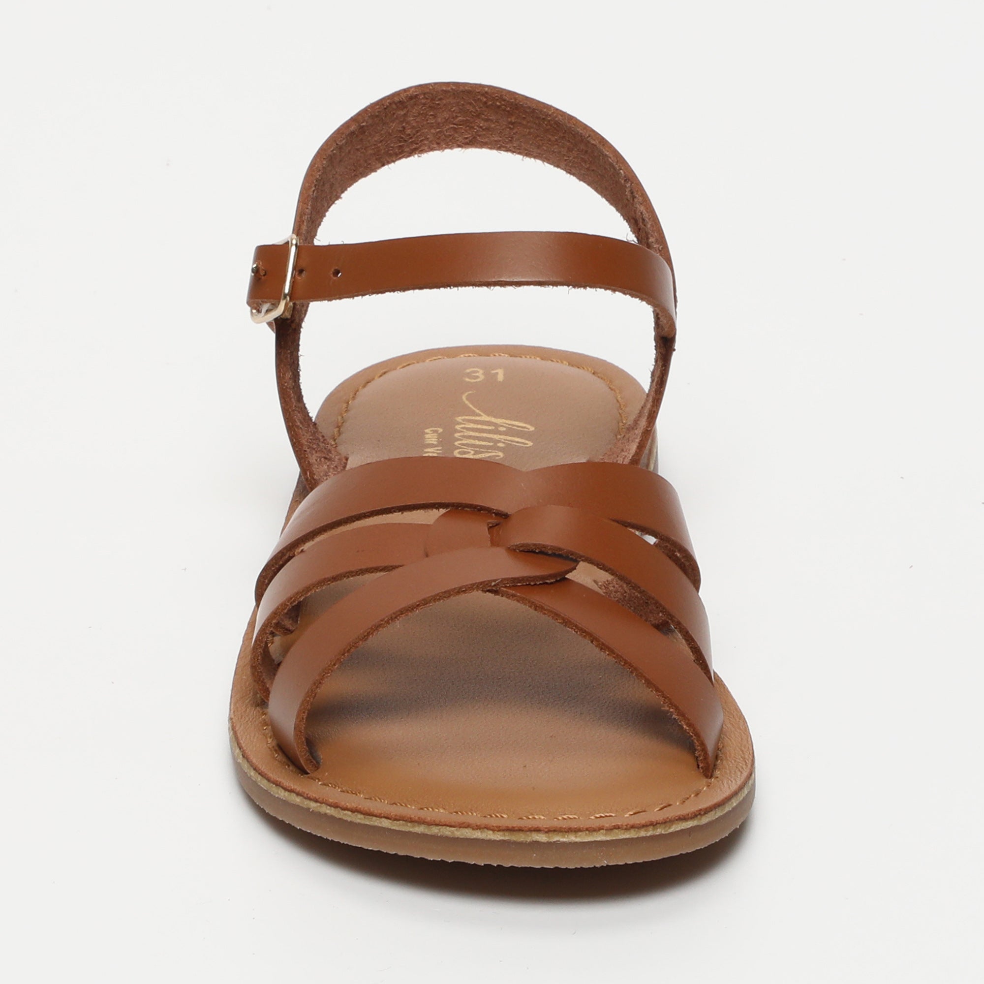 MIKIE Sandales camel