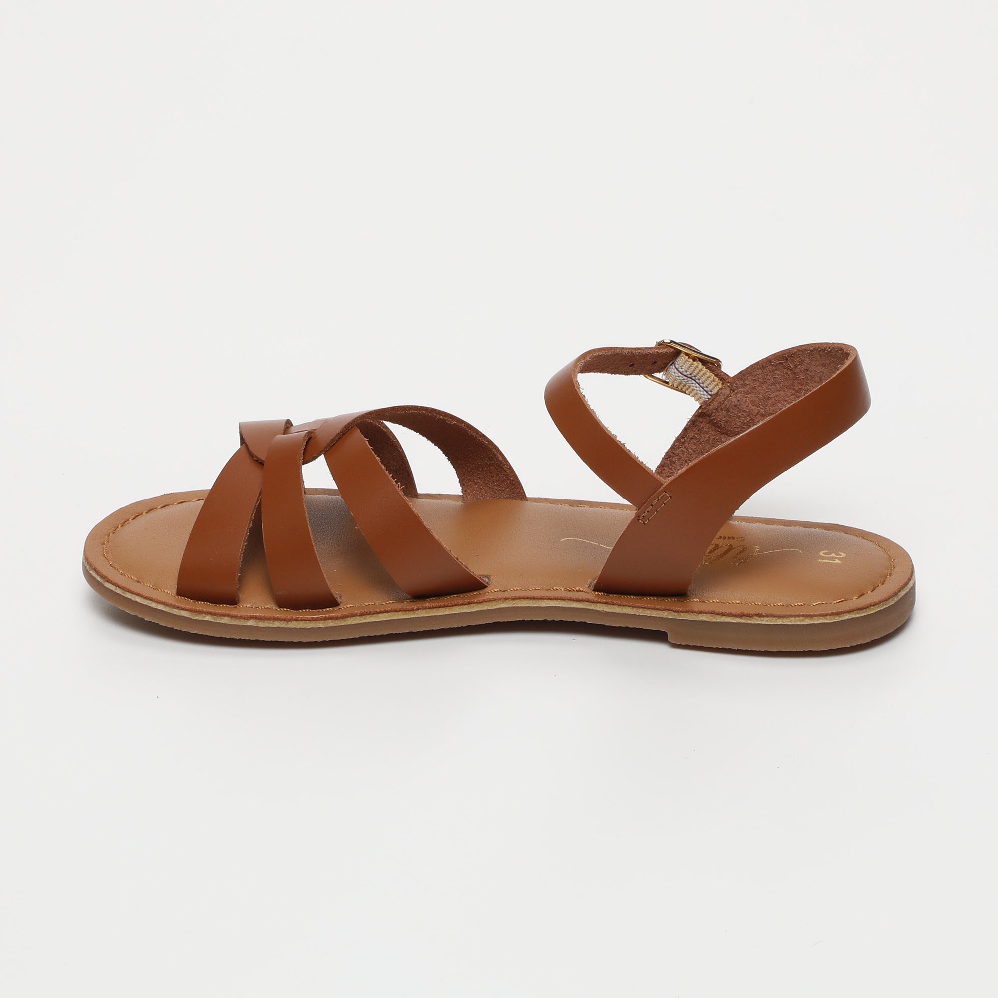 MIKIE Sandales camel