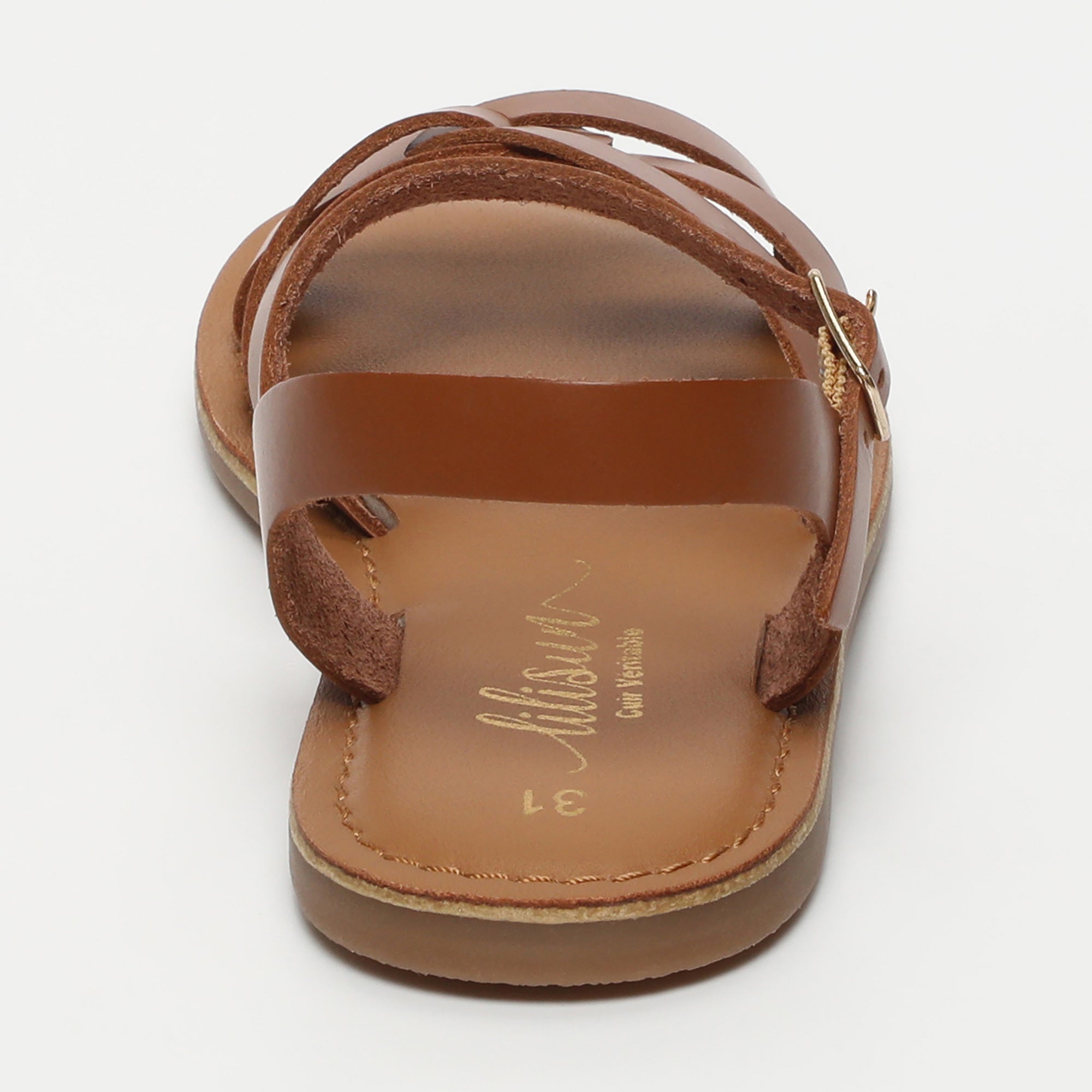 MIKIE Sandales camel