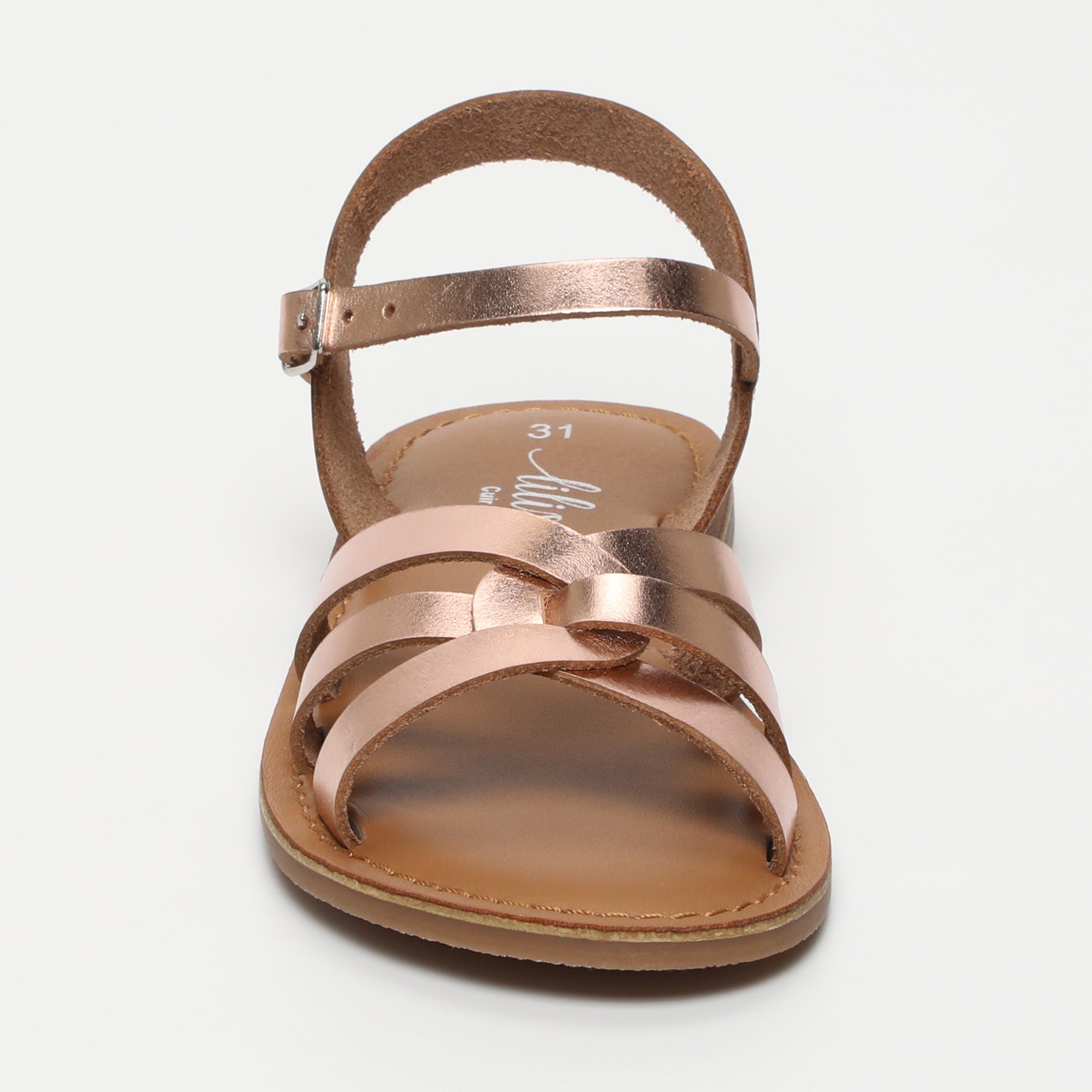 MIKIE Sandales rosegold