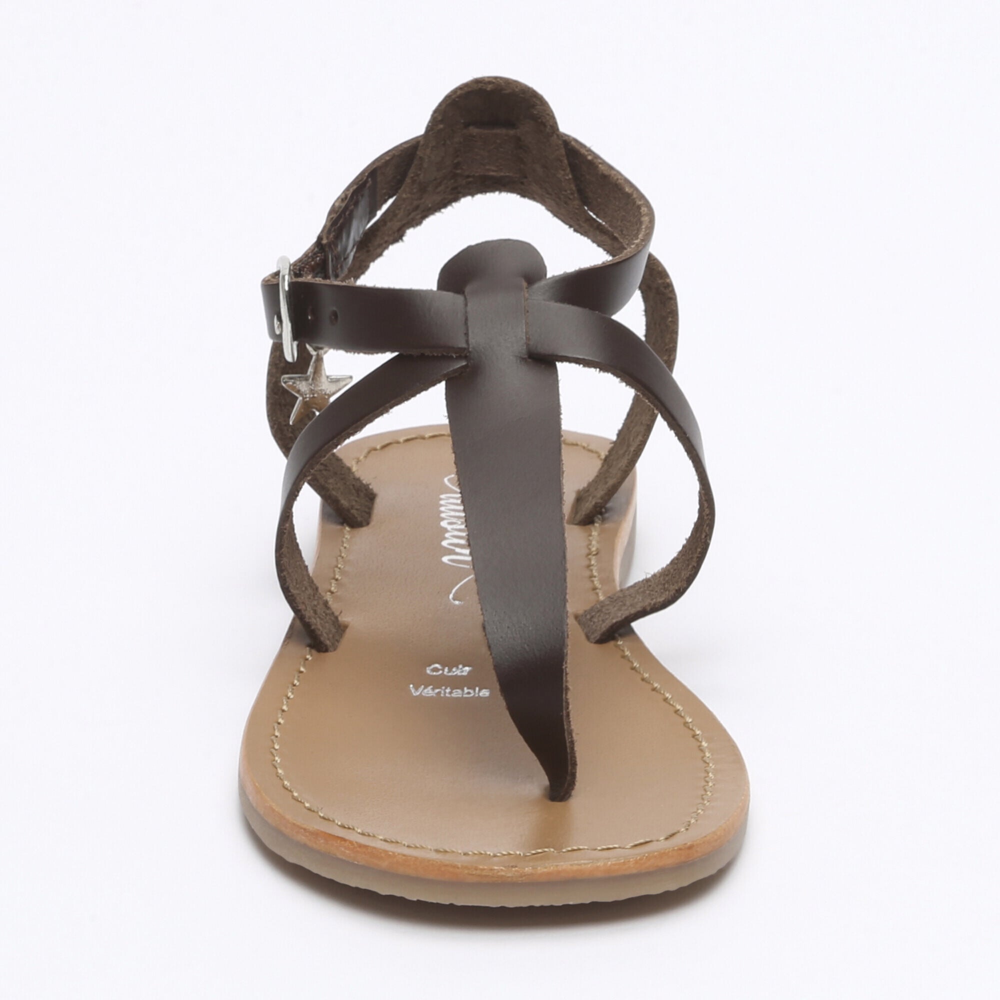 JADE Sandales chocolat
