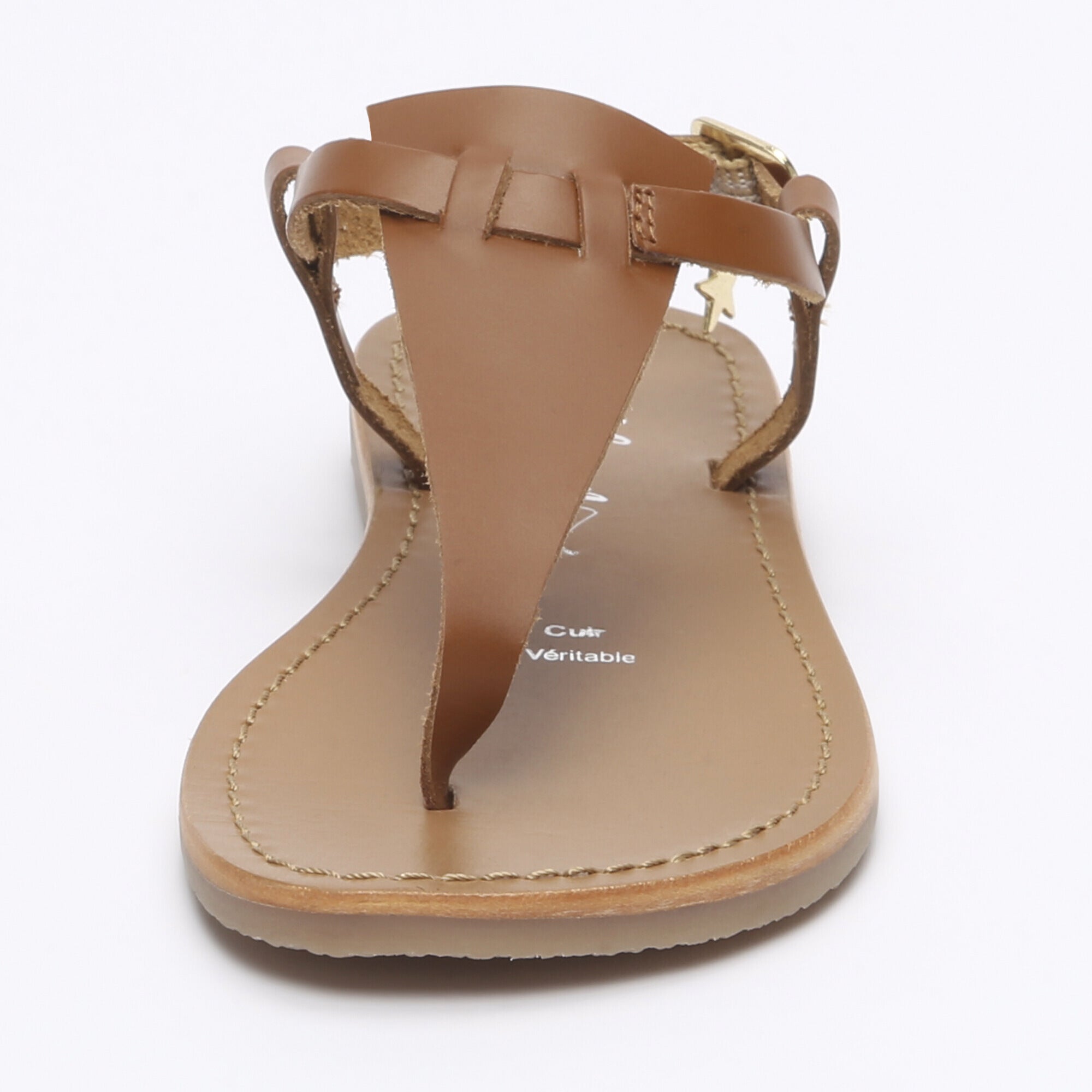 ADELE Sandales camel