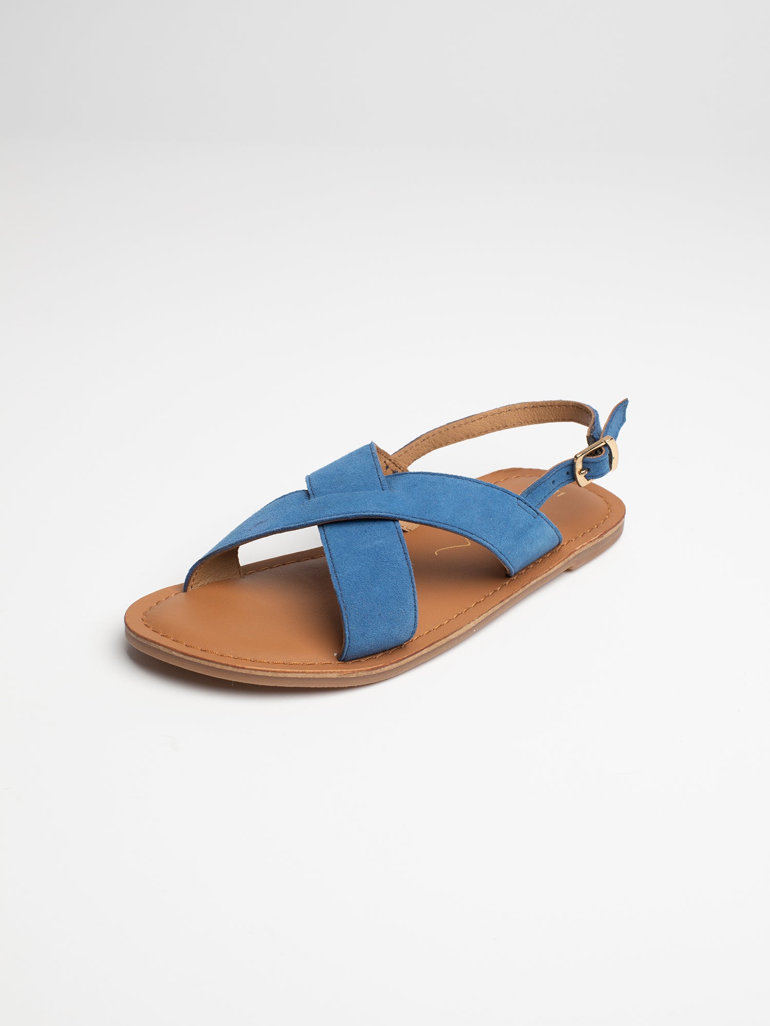 ARIELA sandales bleu roi